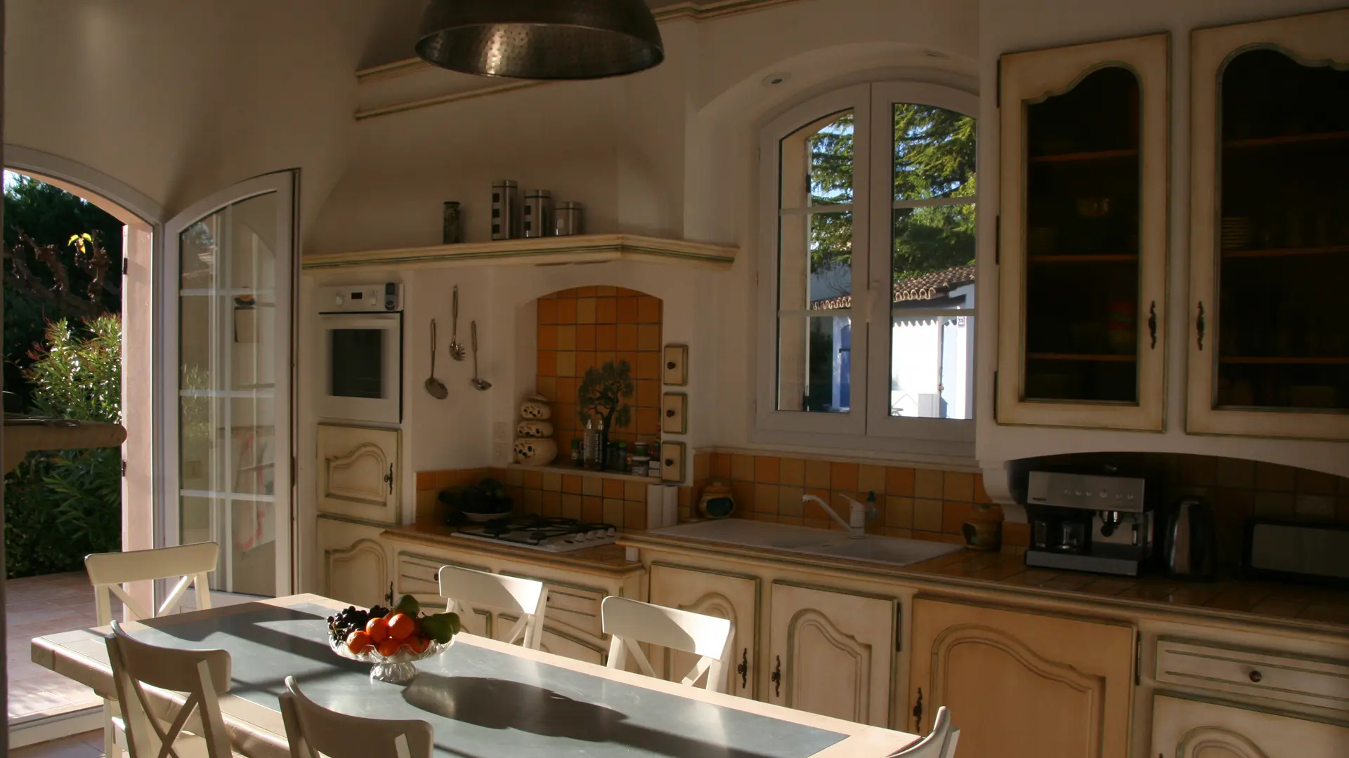 Terrasse côté jardin