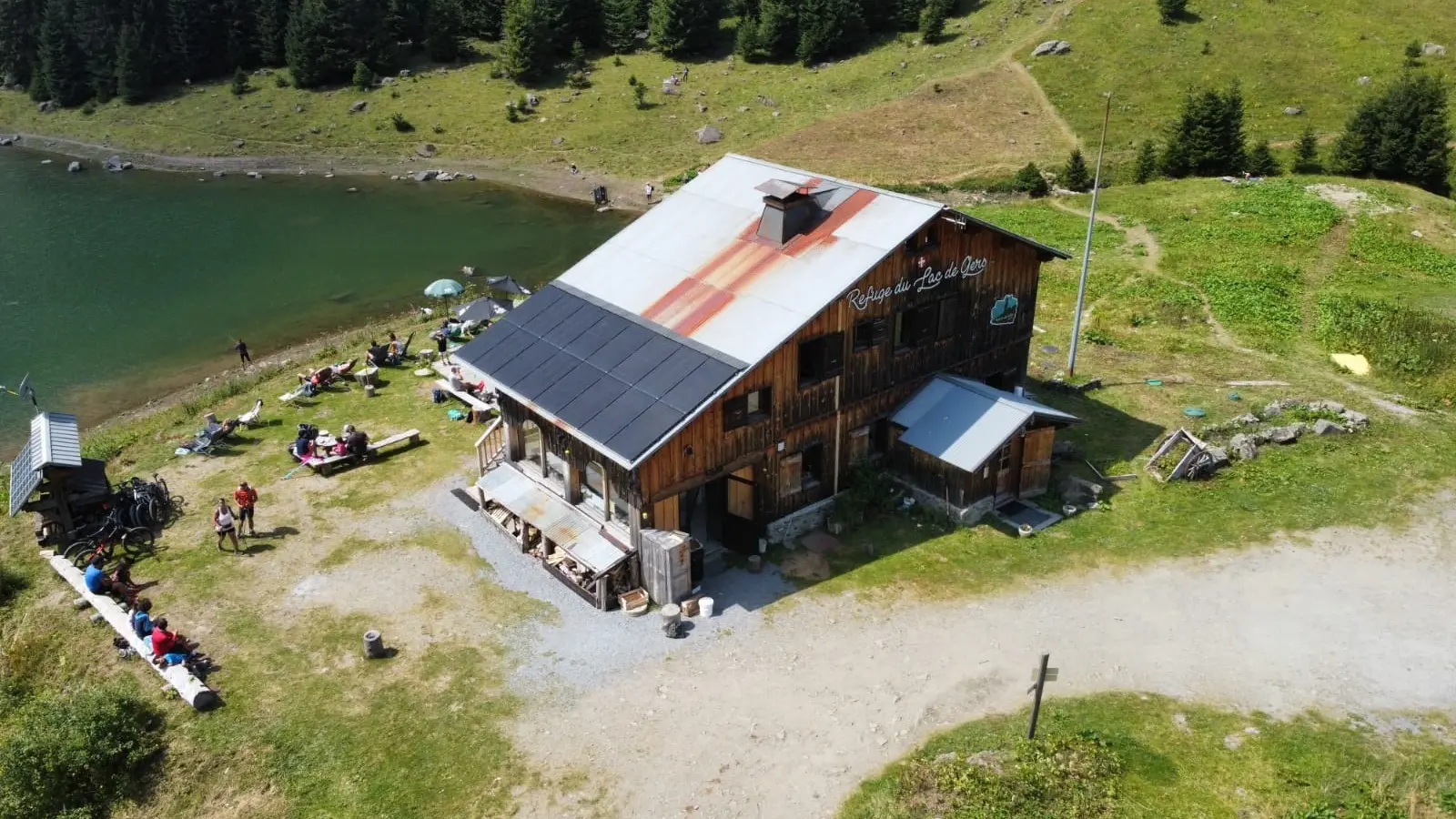 Refuge du lac de gers