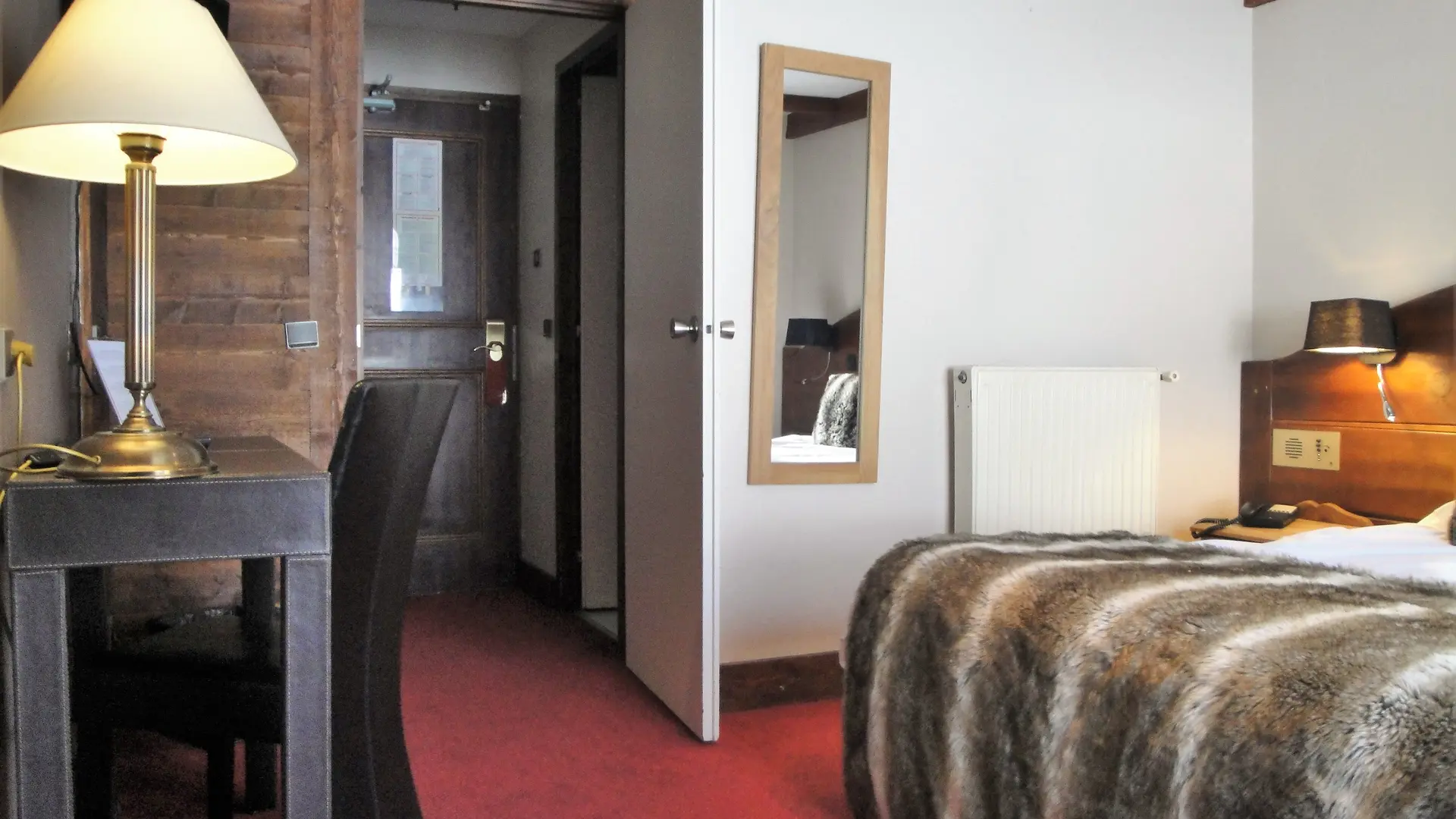 hotel du bois les houches chambre