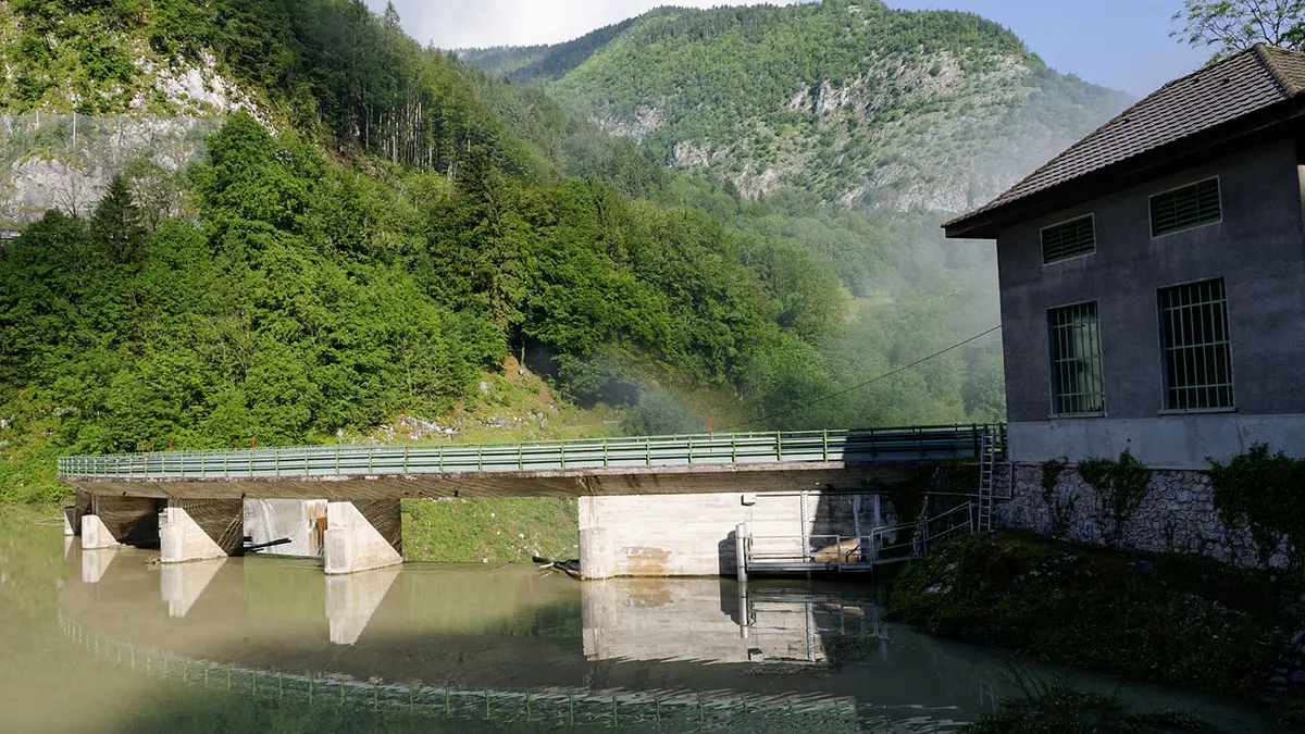 Le barrage du Jotty
