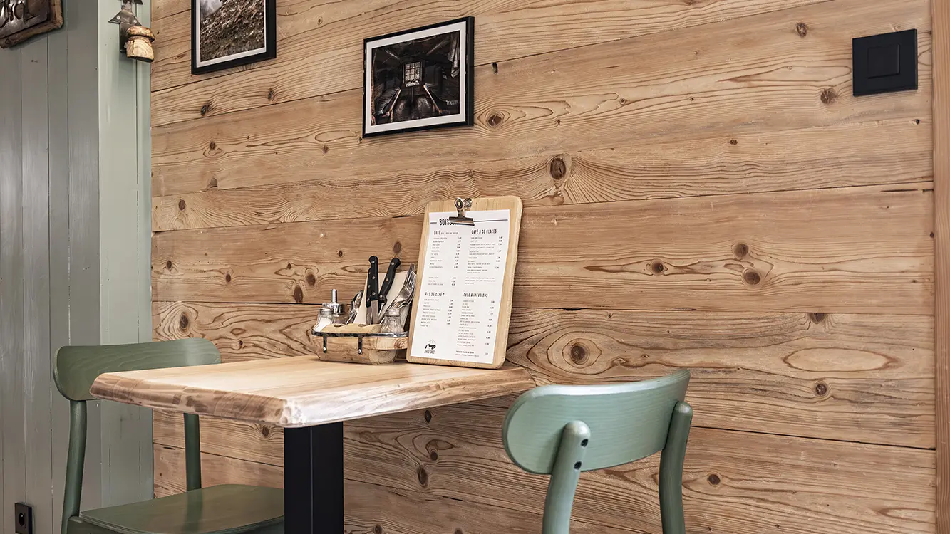 Shed café - intérieur