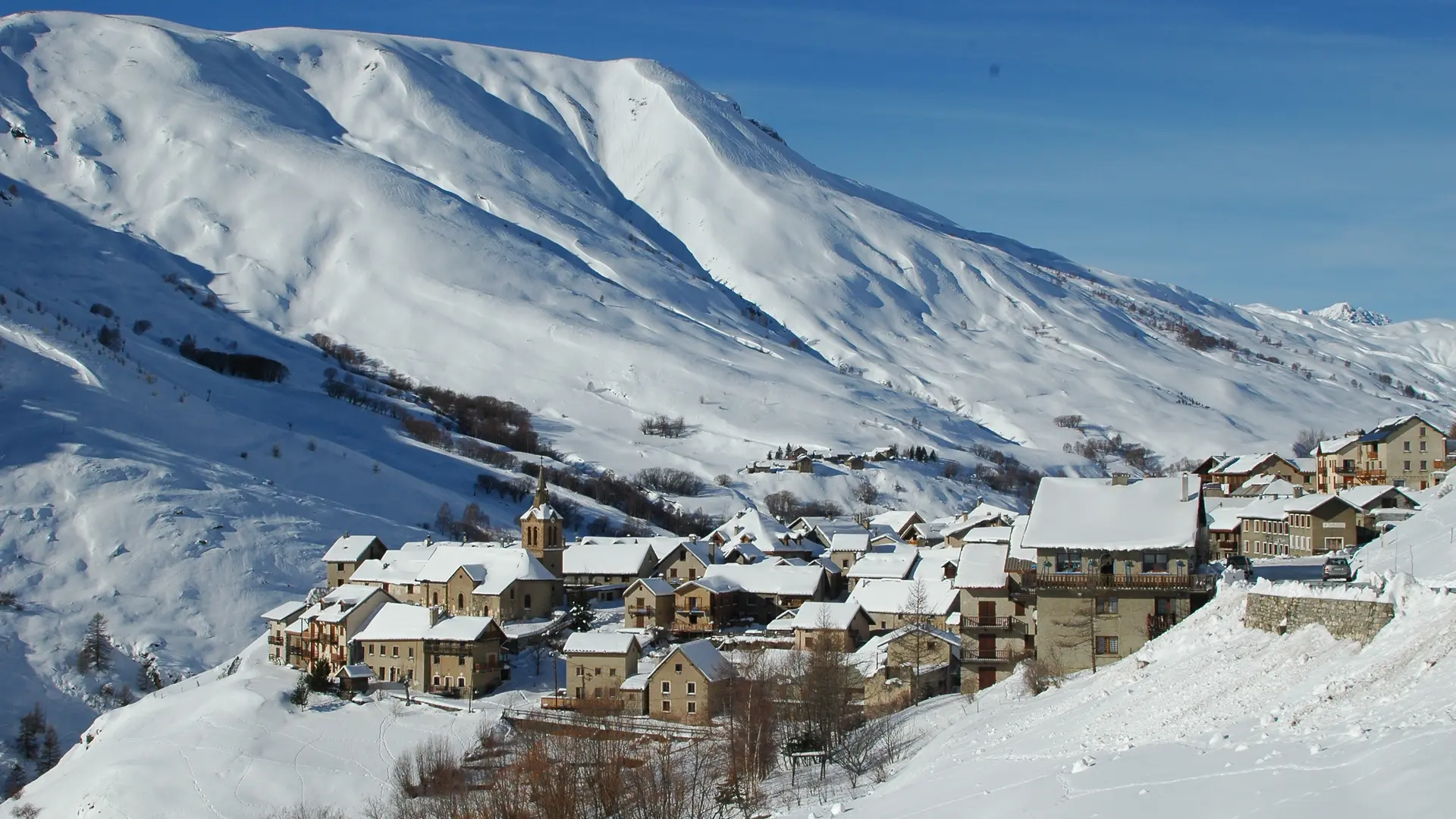Le Chazelet en hiver