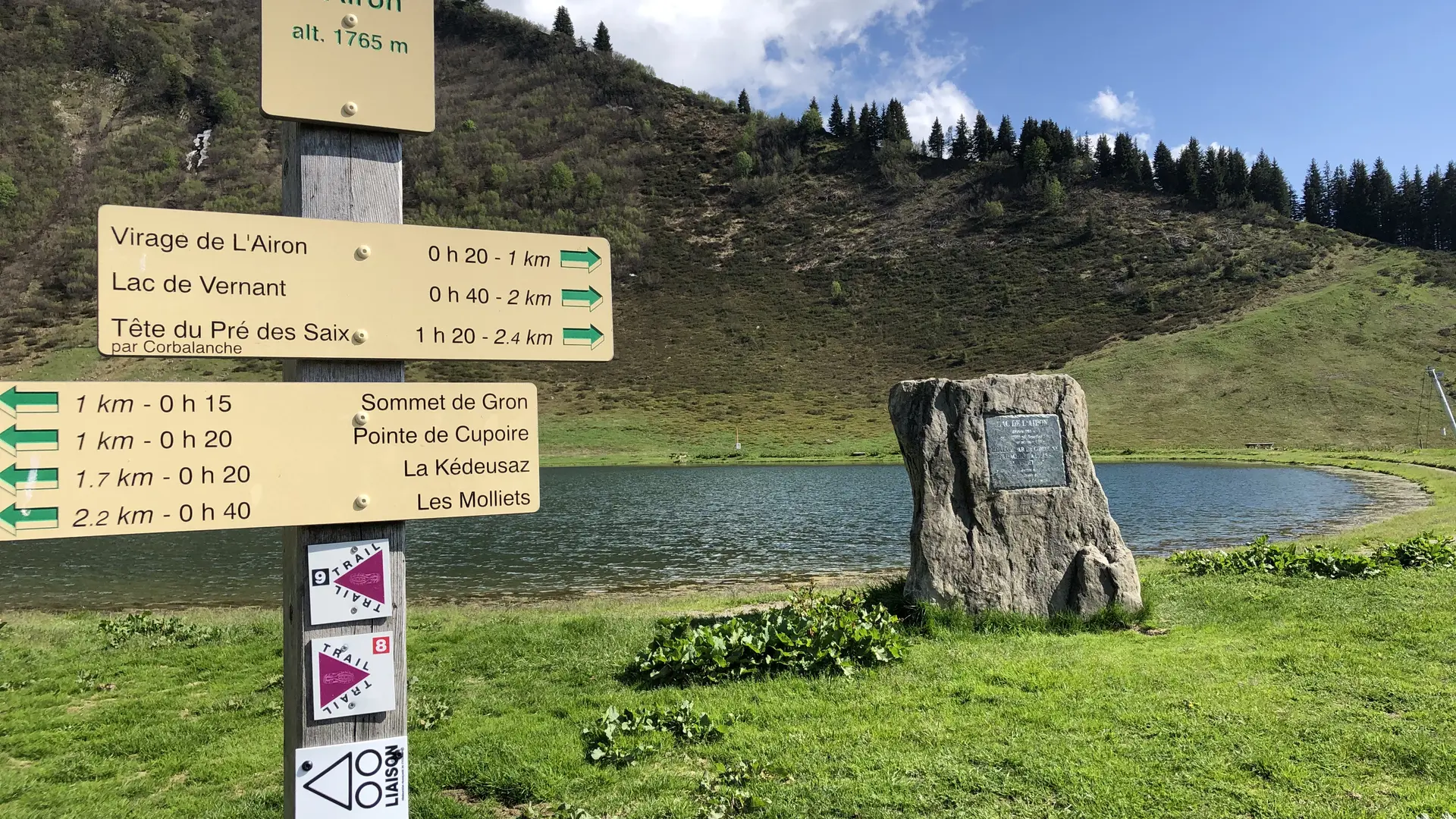 Alpage et lac de l'Airon