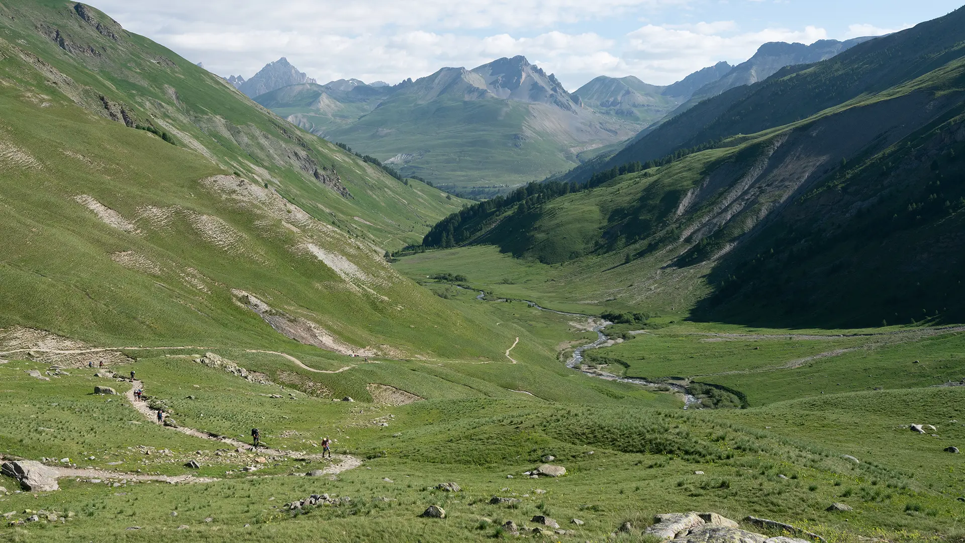 Randonnée au lac du Lauzanier