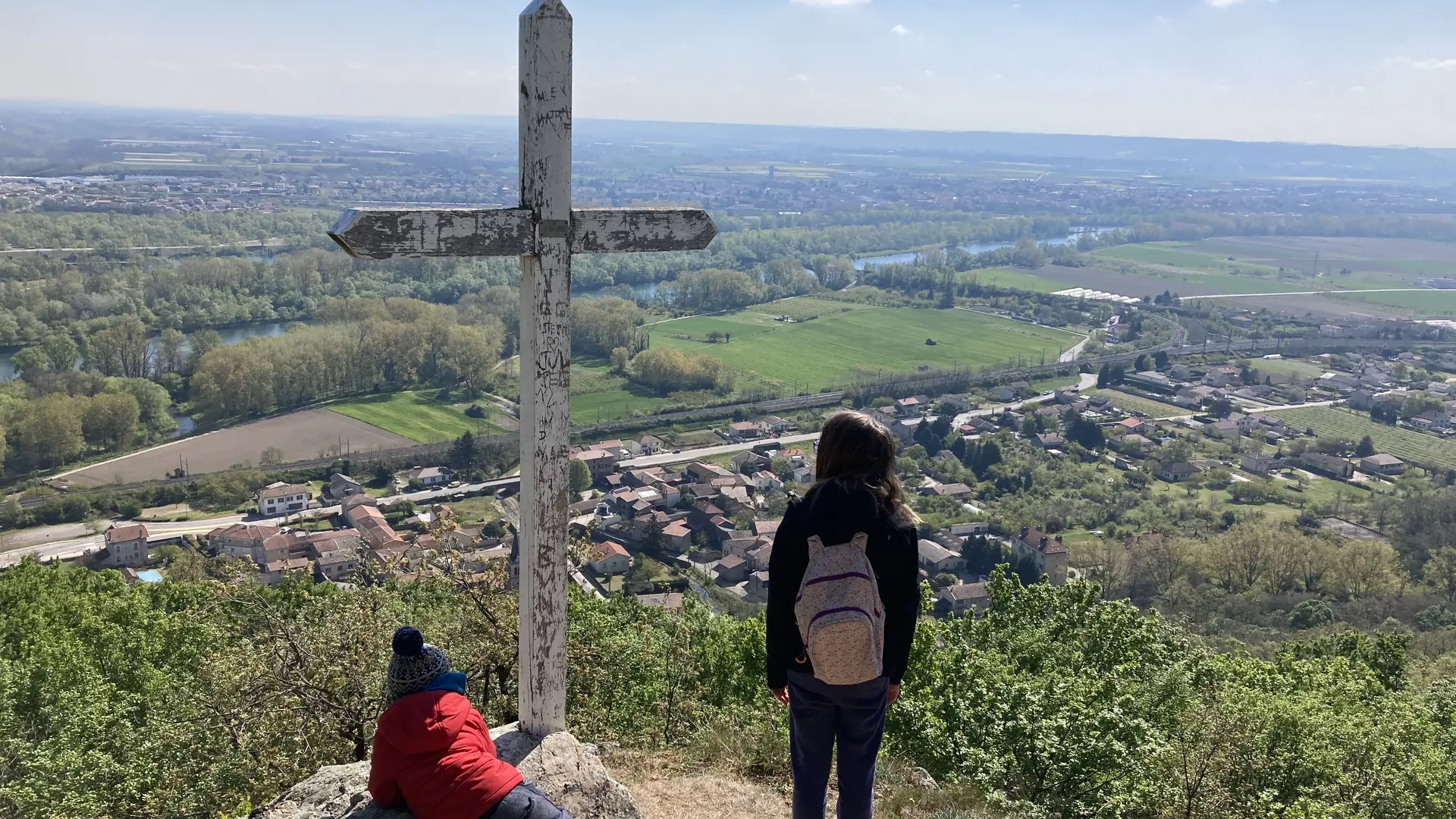 Vue sur la Vallée près de la Chapelle de Verlieux - Peyraud
