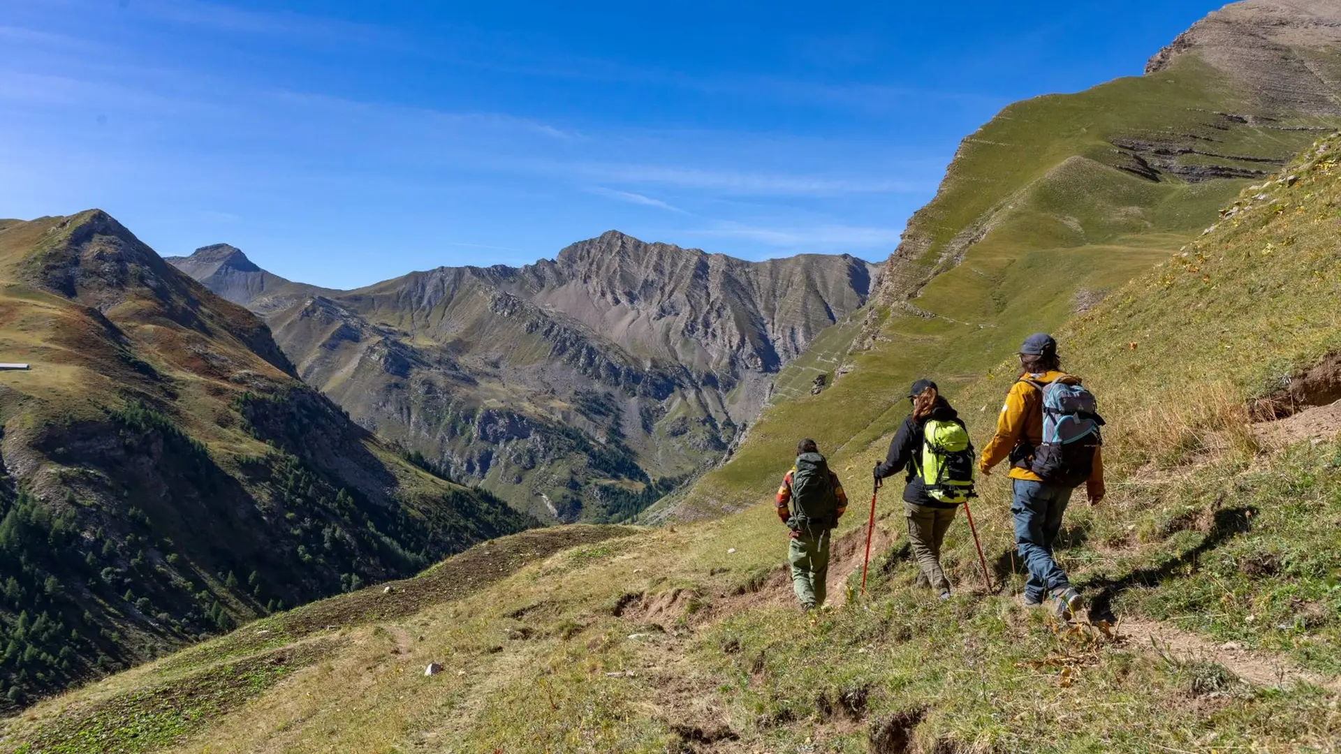 Descente du vallon de Chargès
