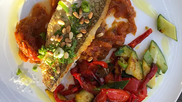 Plat de poisson chez Les Q Salés