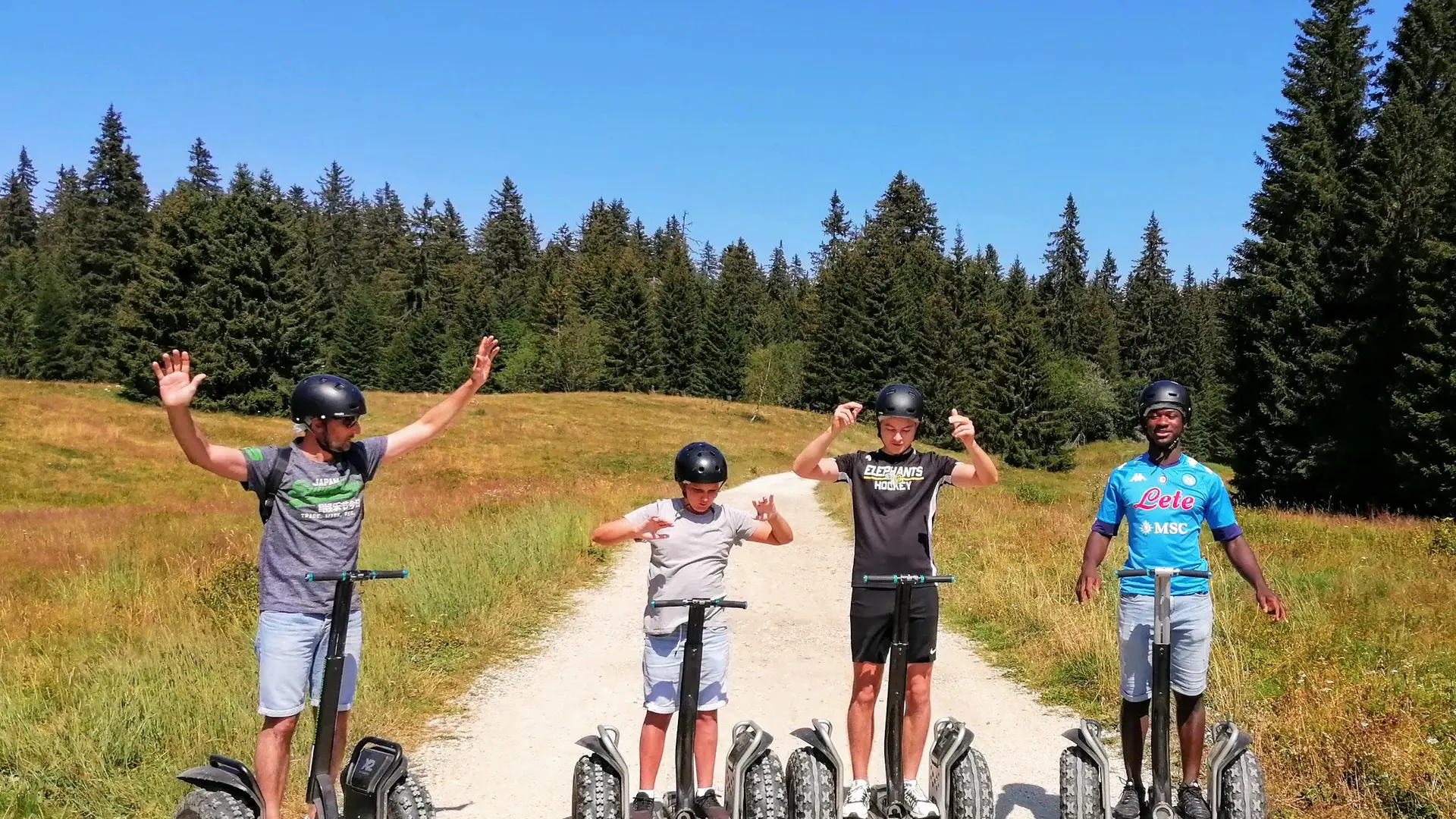 Venez dans les Bauges pour une randonnée à Segway