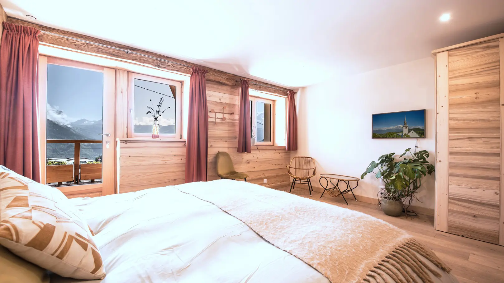 Chambre Double accès terrasse