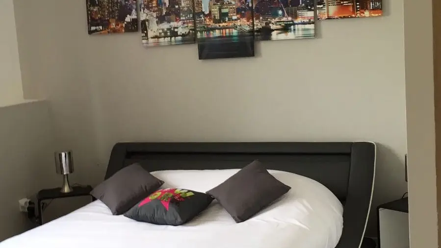 Chambre style urbain - La Ferme de Coron