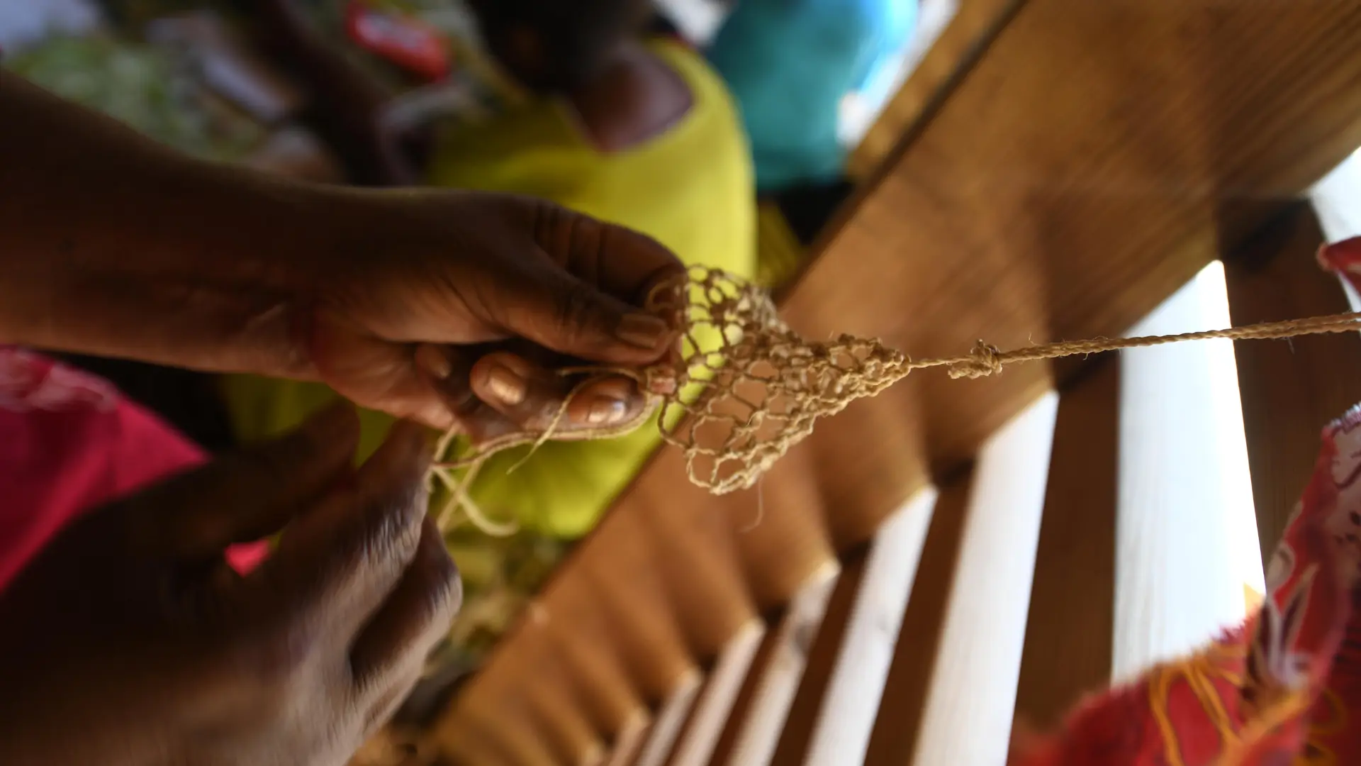 tressage, atelier, centre culturel Hienghène