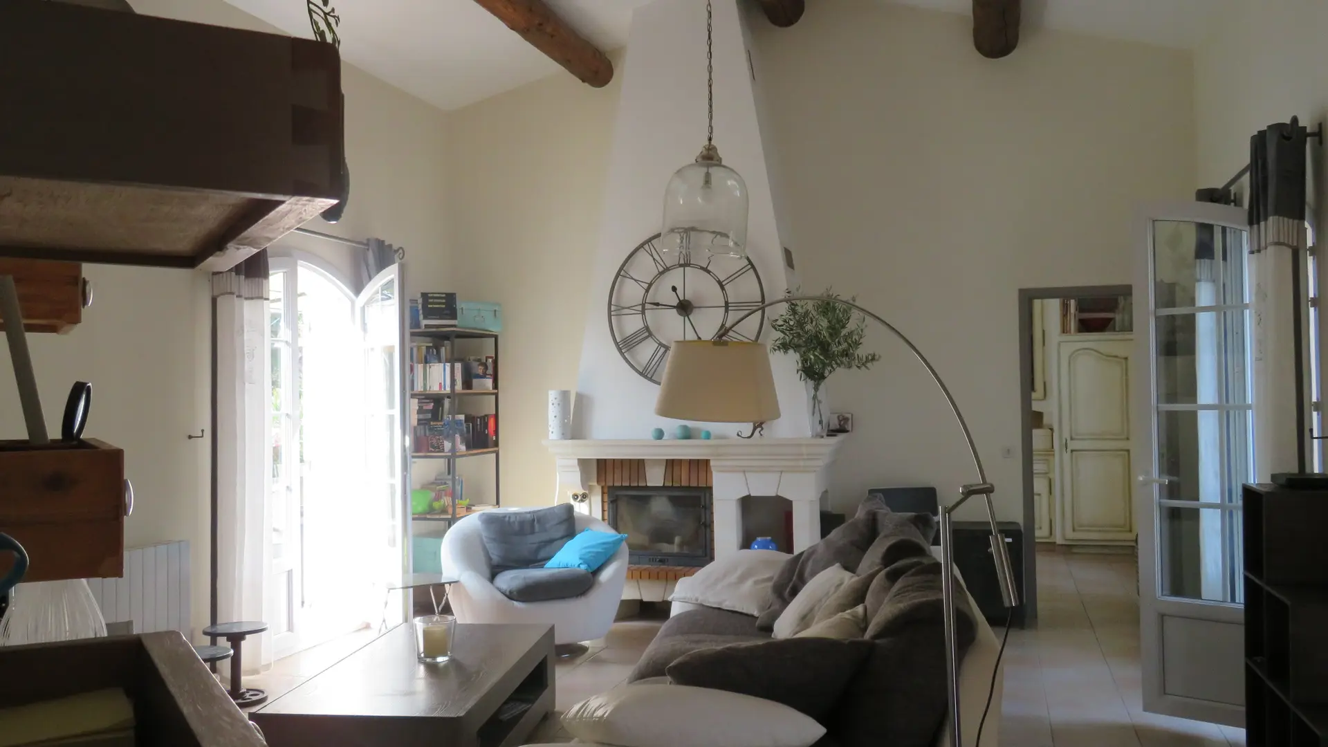 Terrasse côté petite cour