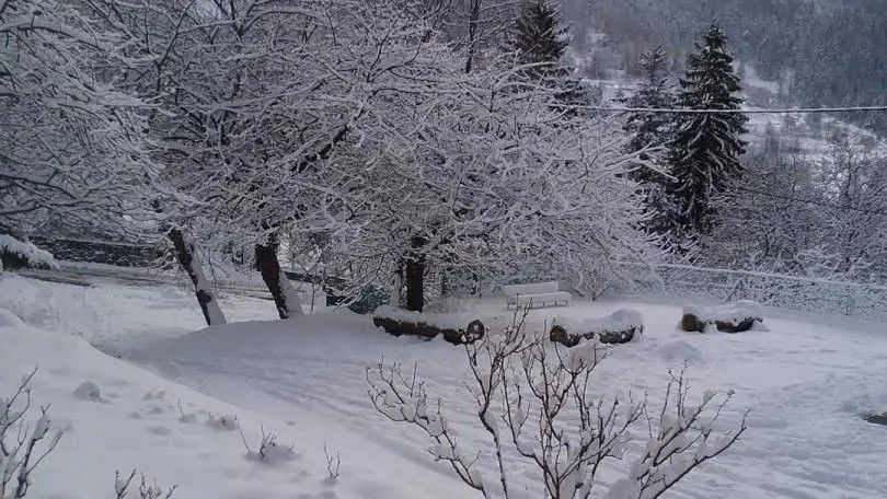 Gîte Chez Memene-Vue neige-Valdeblore-Gîtes de France des Alpes-Maritimes