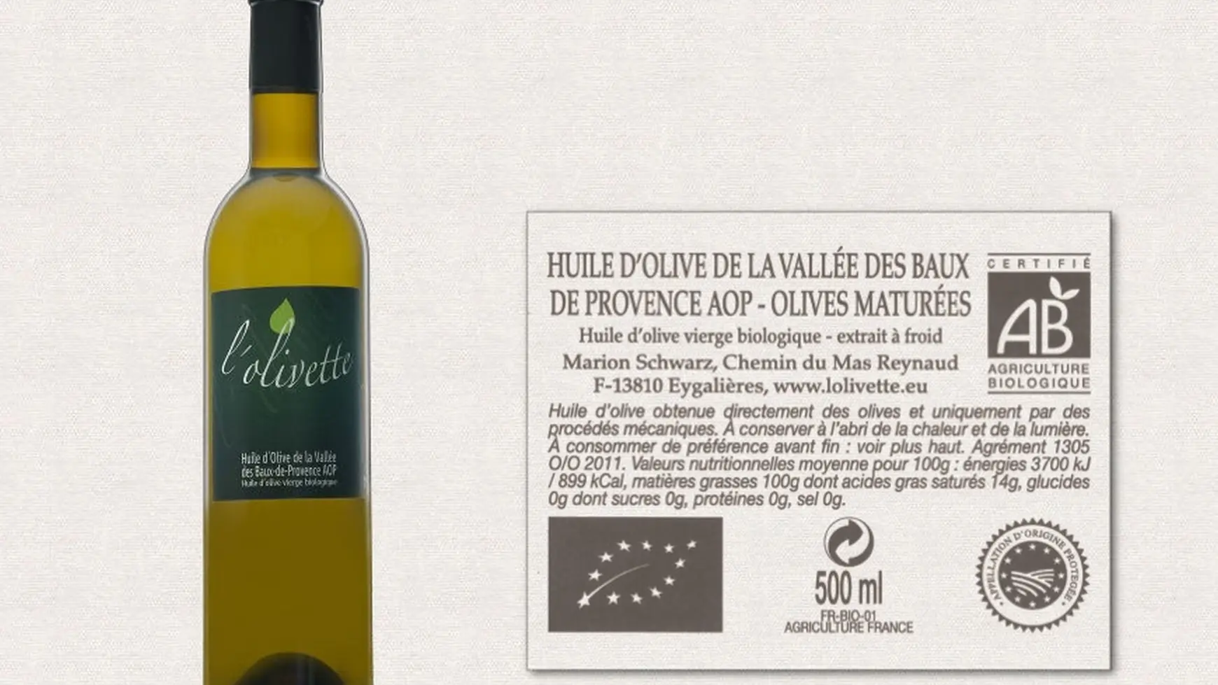 Domaine oléicole L'Olivette à Eygalières