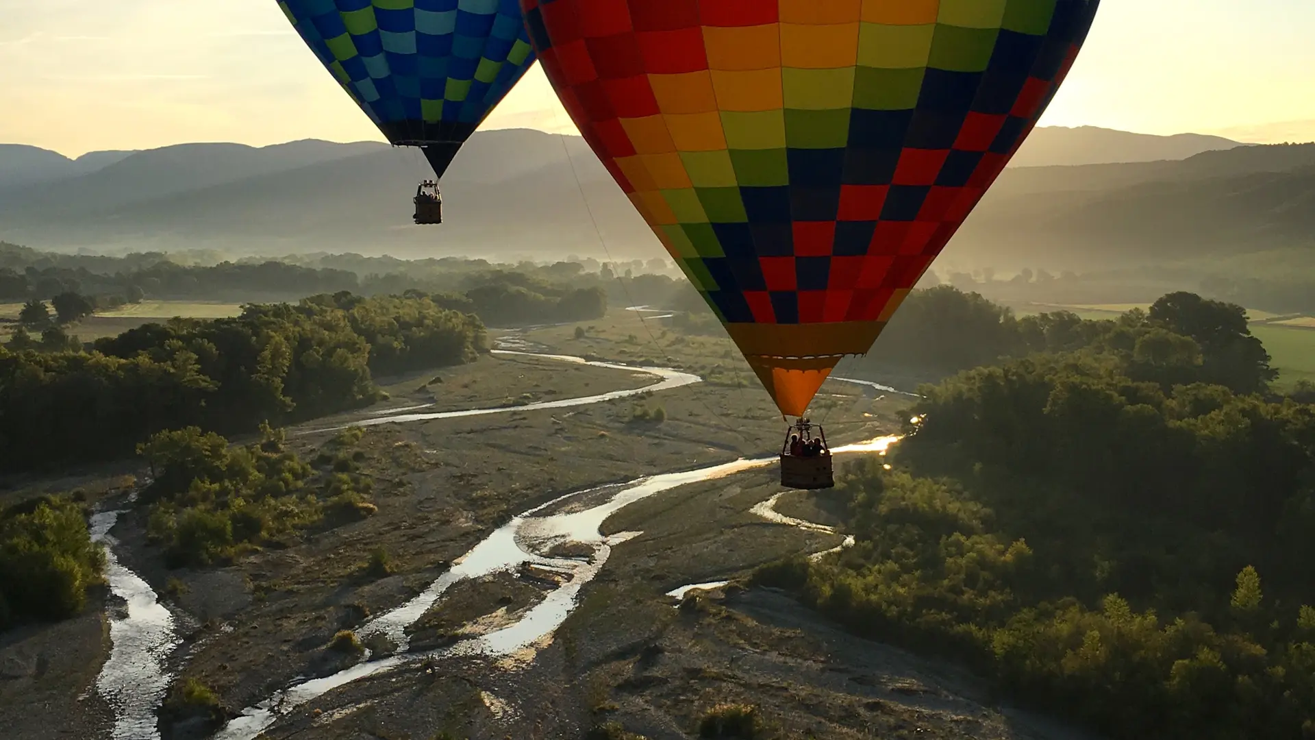 Vol en montgolfière