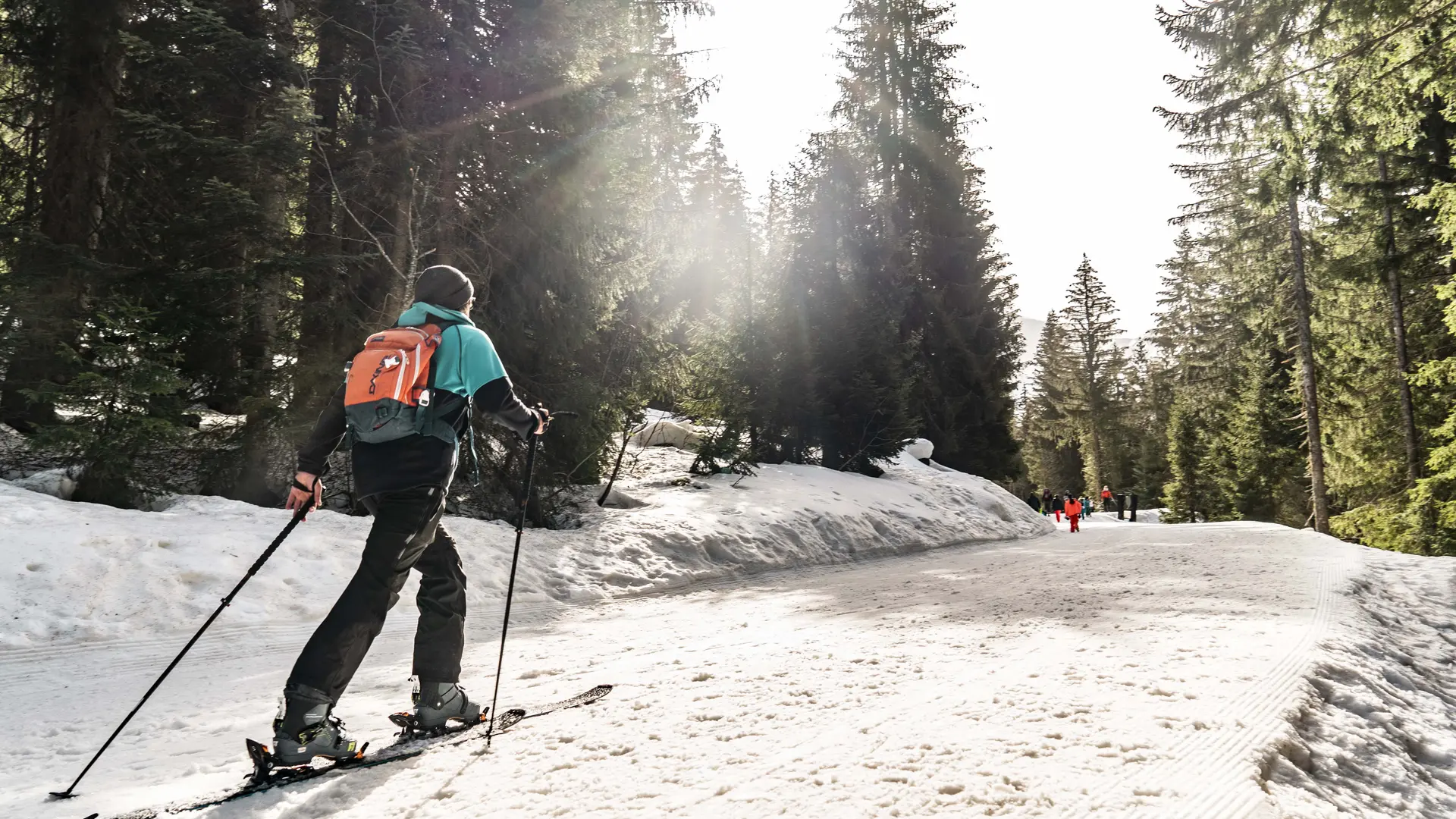 Itinéraire ski de randonnée La Serpentine