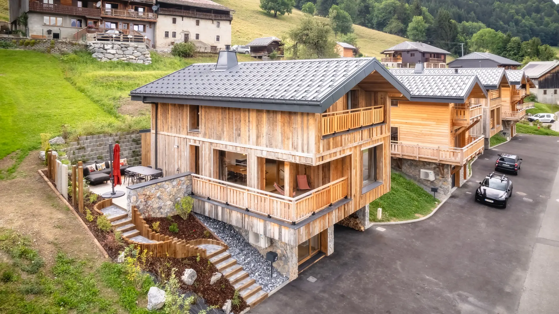 chalet en été