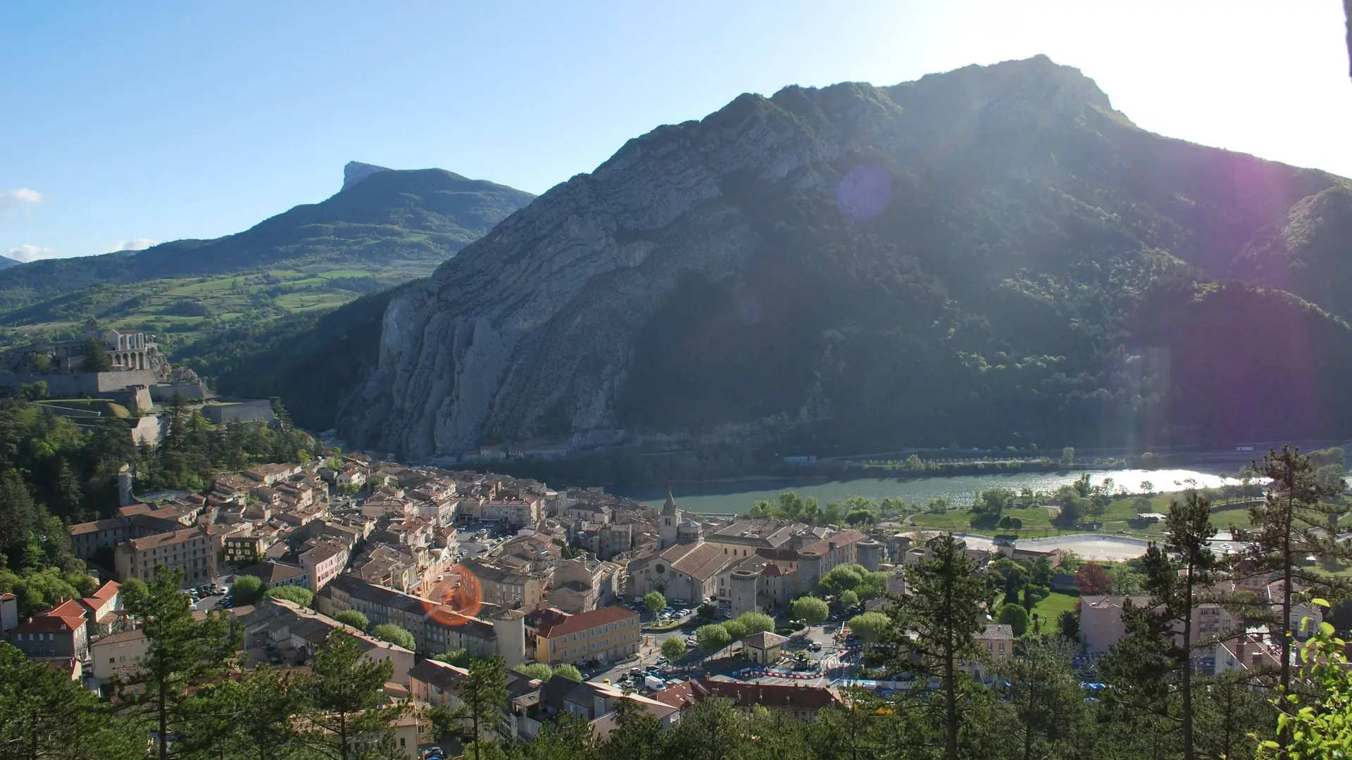 La Durance et Sisteron
