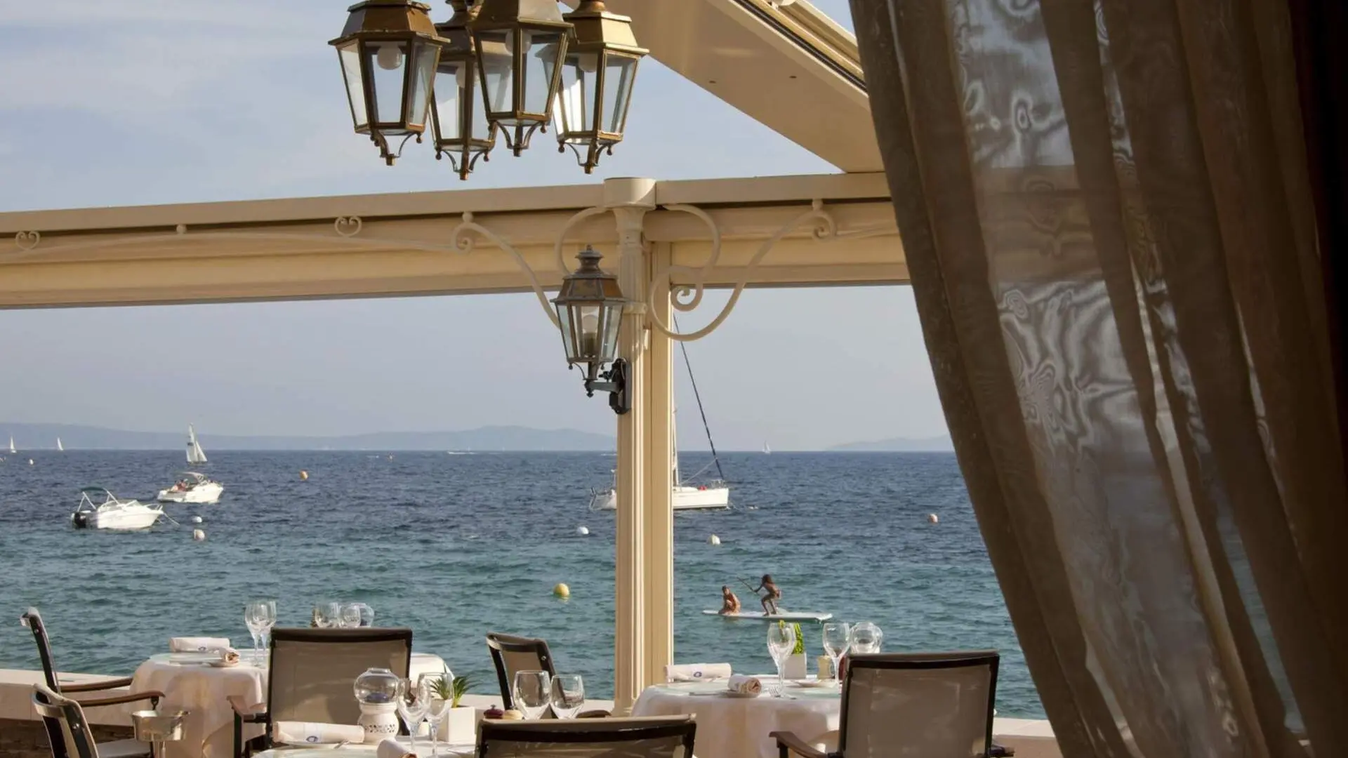 La terrasse du restaurant