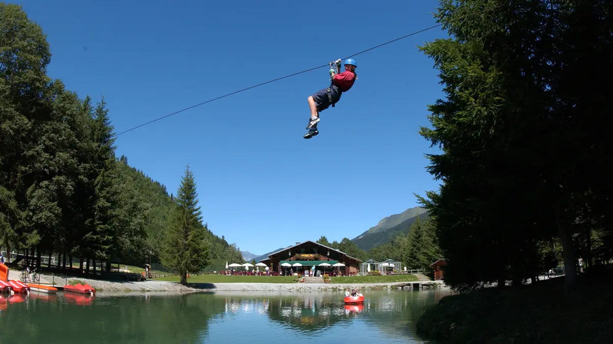 Parcours Aventure Les Contamines Montjoie