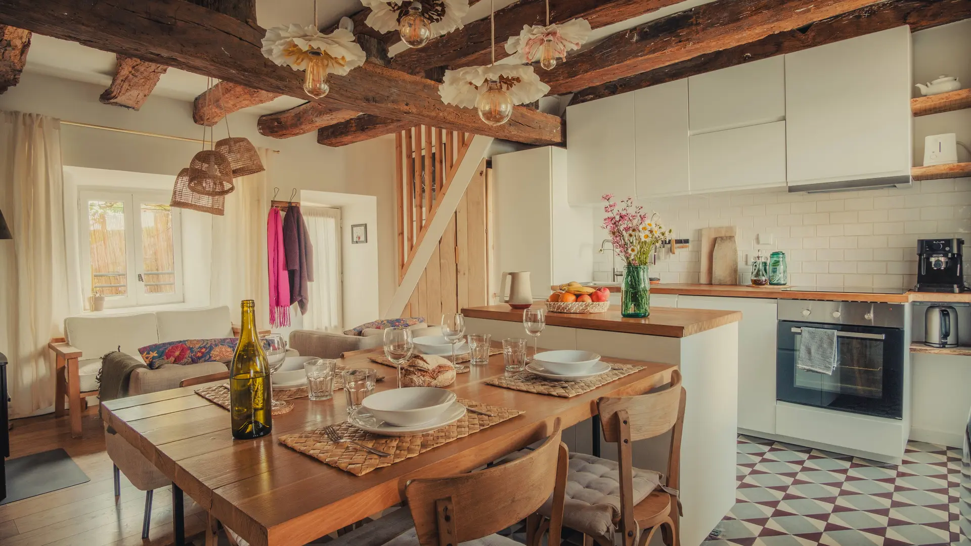 Gites les Pittoresques - La bignonette la cuisine