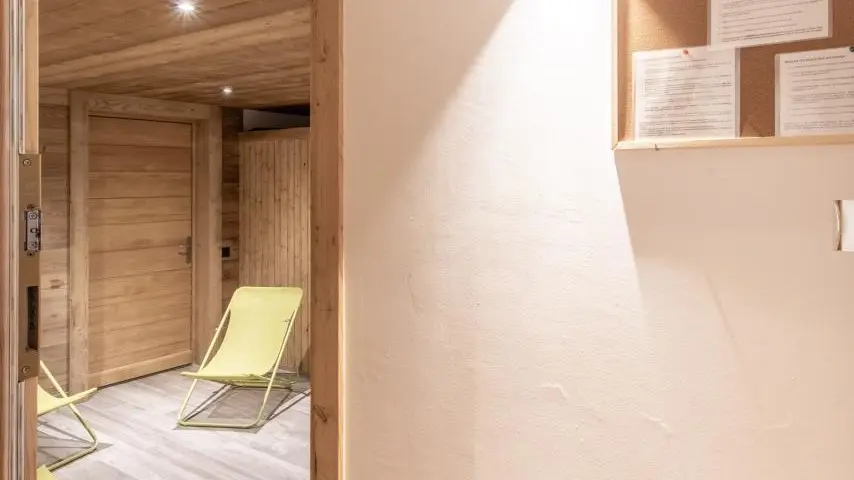 Accès à l'espace bien-être commun