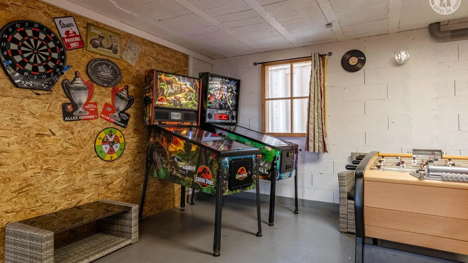 salle de jeux sous sol