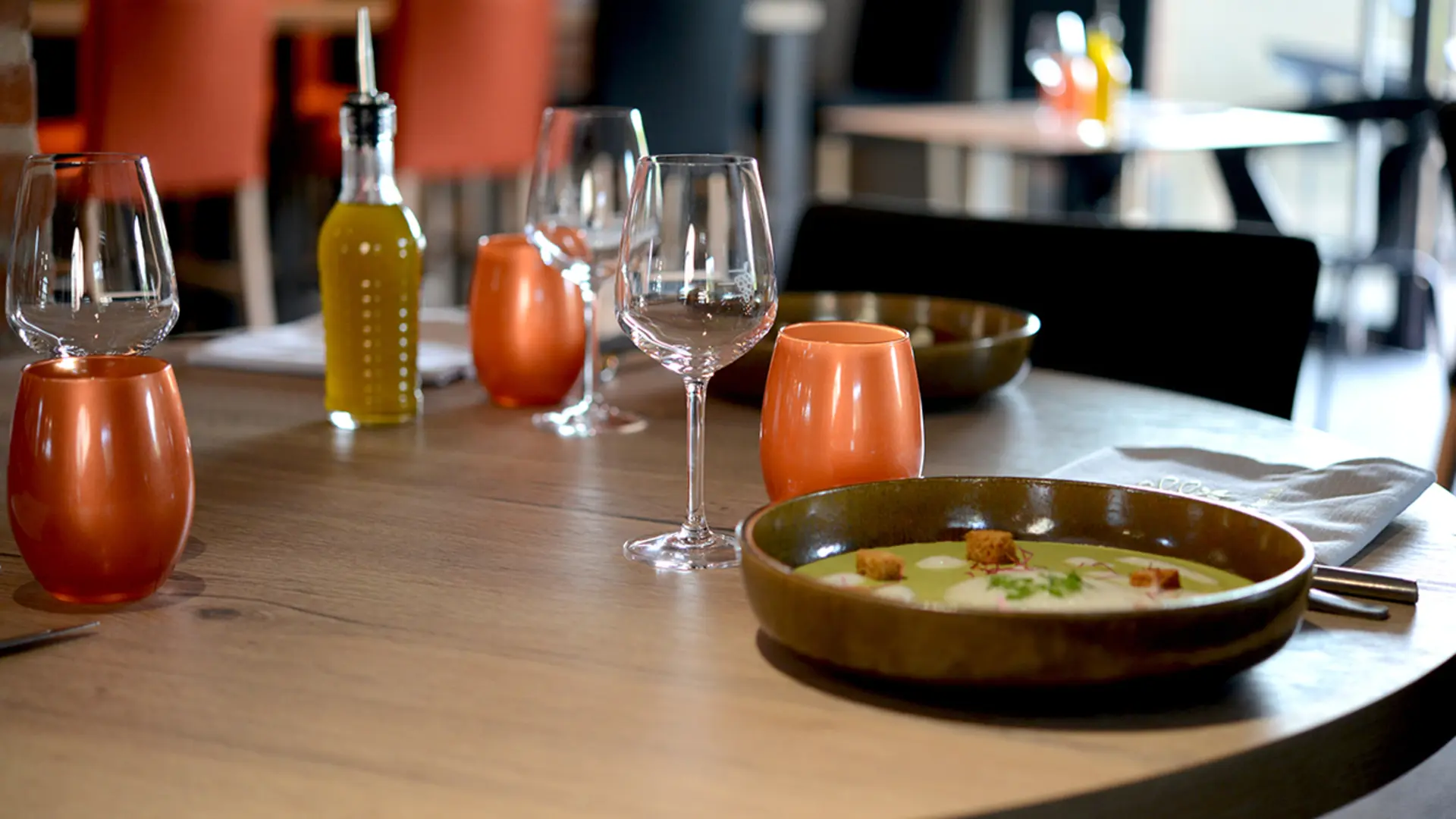 Présentation de plat