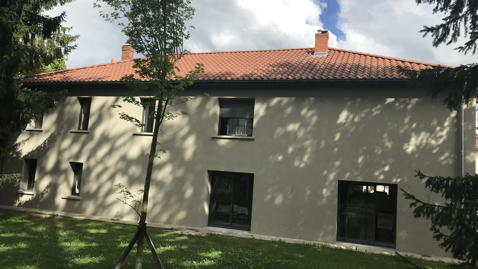 Le parc de la maison