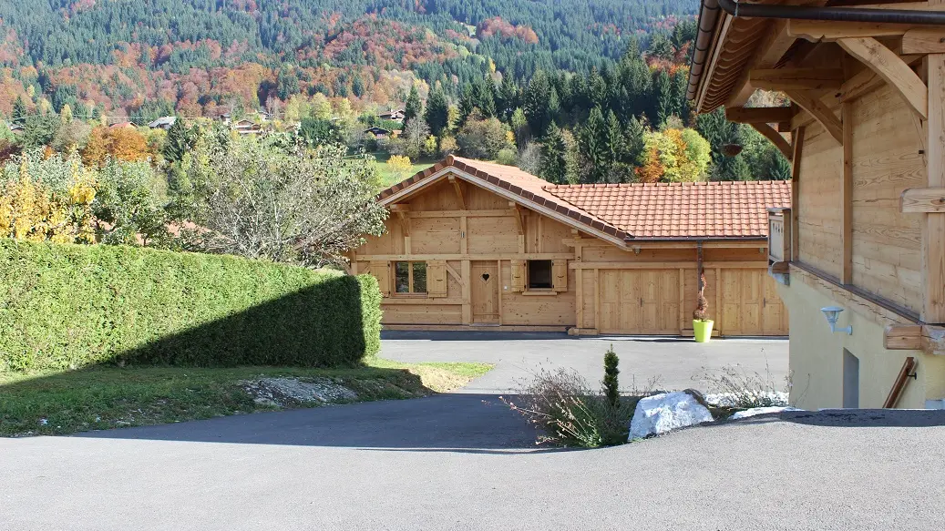 Chalet extérieur été