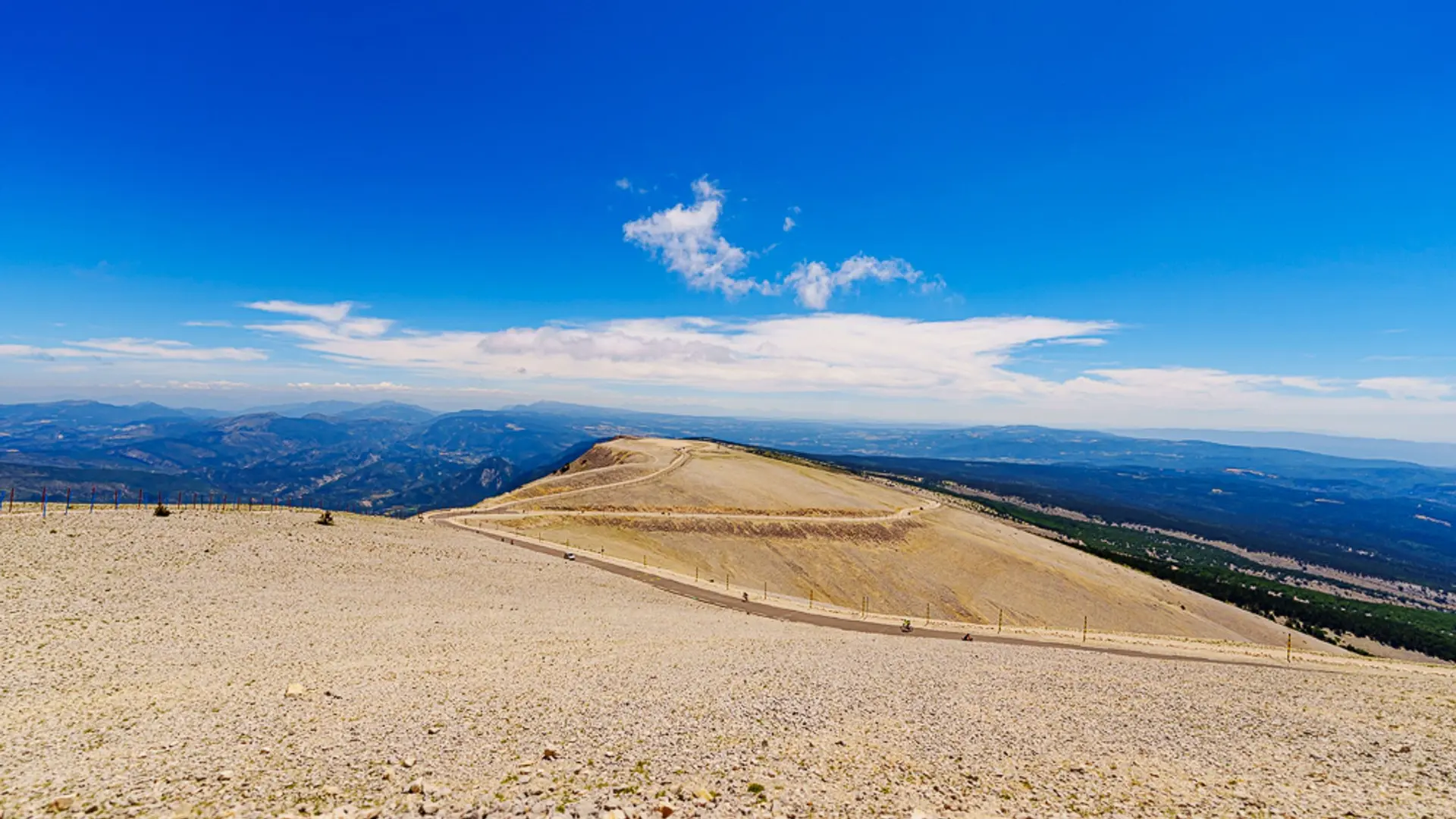 Vue sur le col des tempêtes