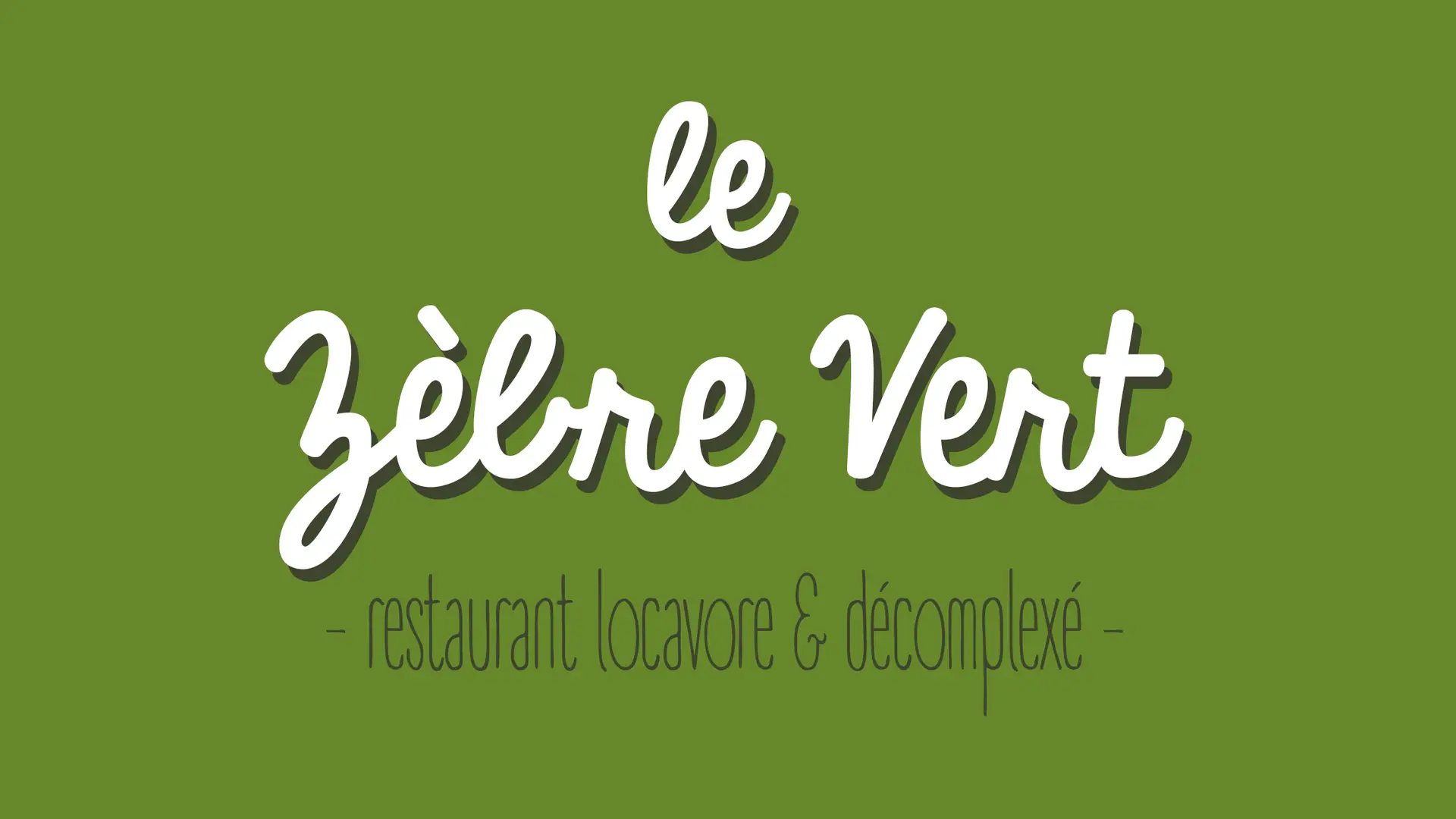 Le Zèbre vert