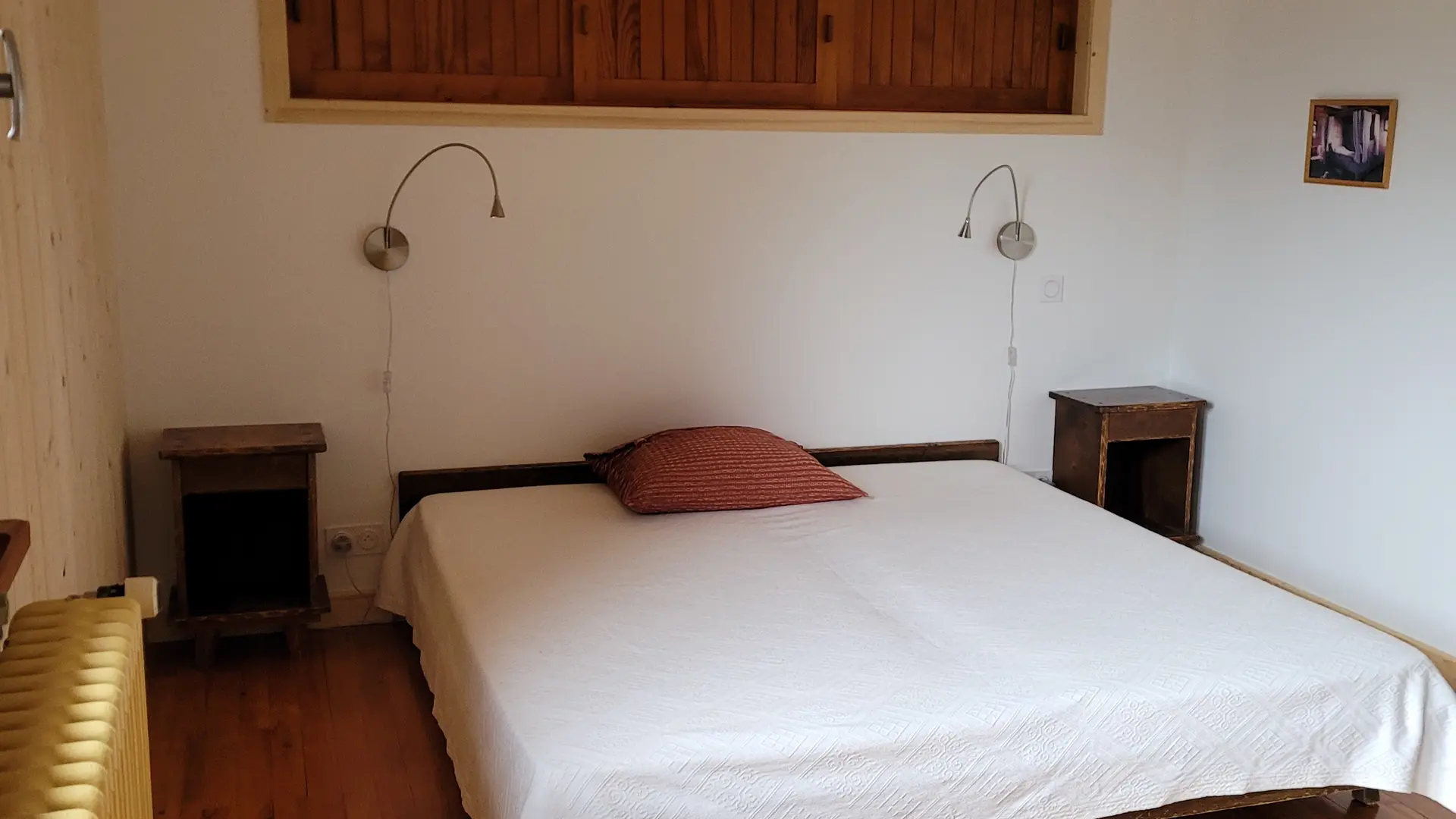Deuxième chambre avec lit deux places