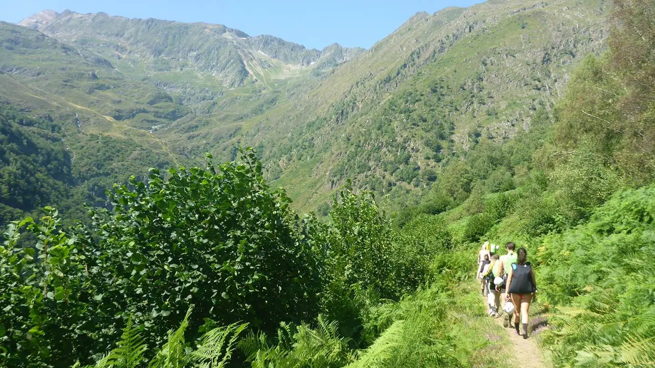 Marche d'approche Canyon