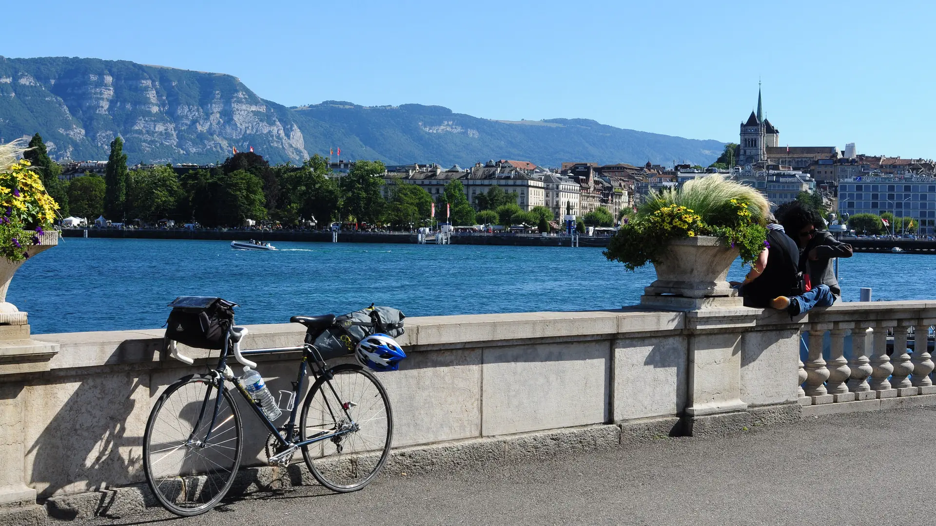 Genève au bord du lac Léman