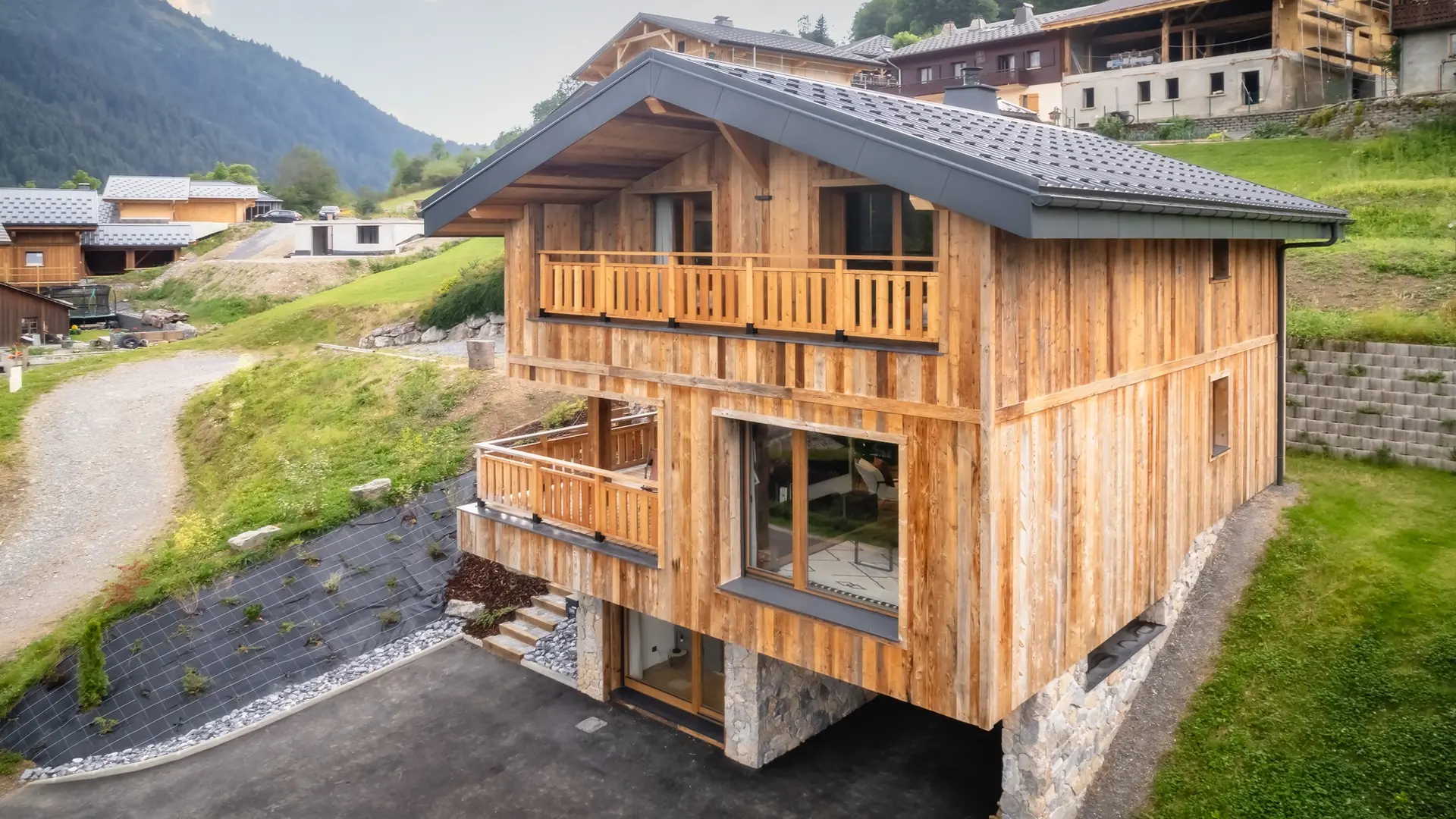 chalet en été