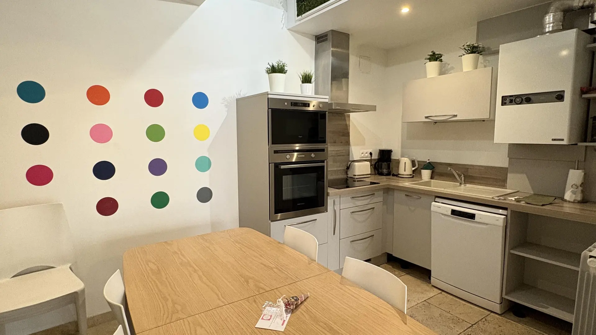 Cuisien ouverte  espace salle à manger