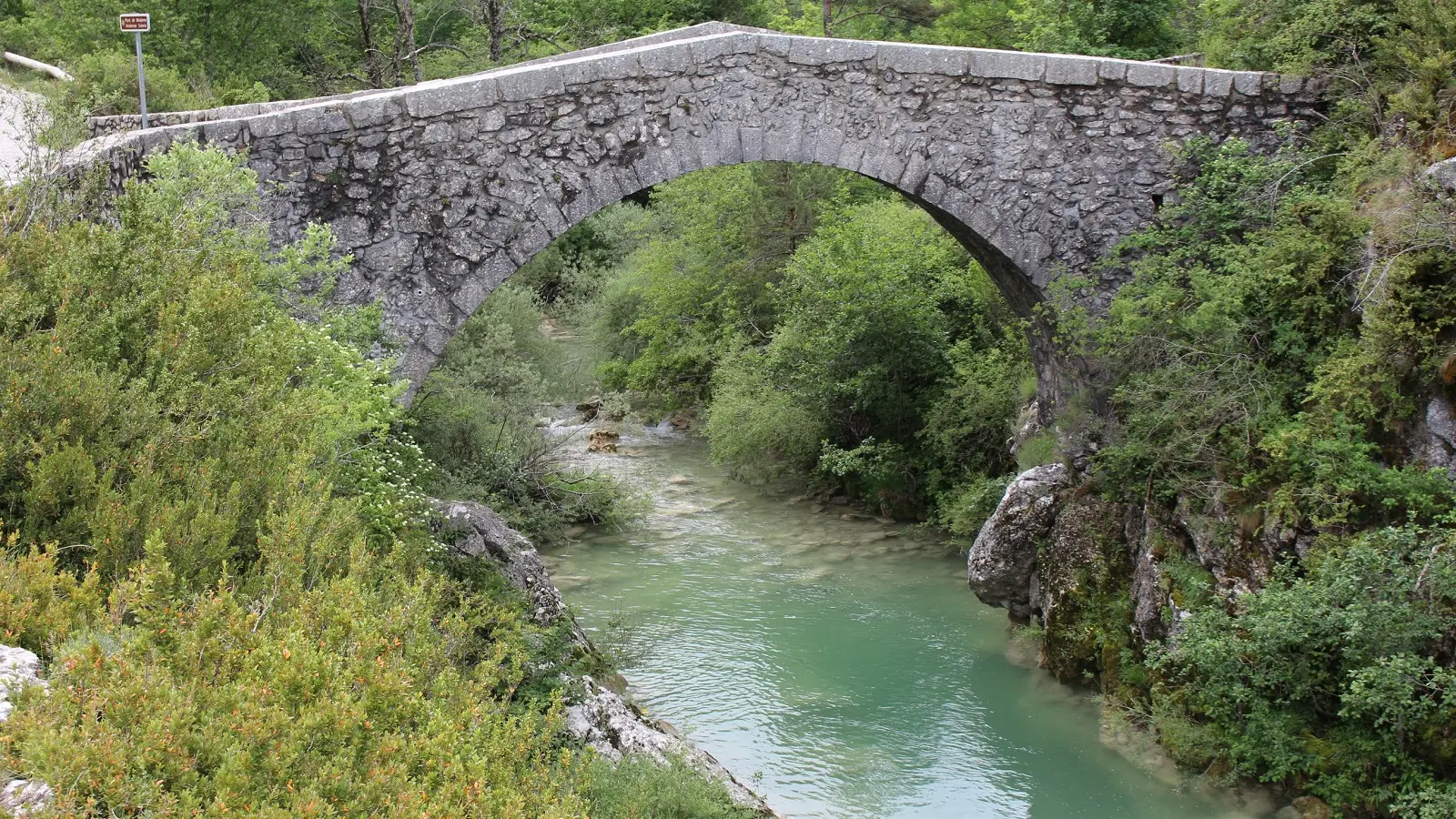 Le pont et l'Artuby