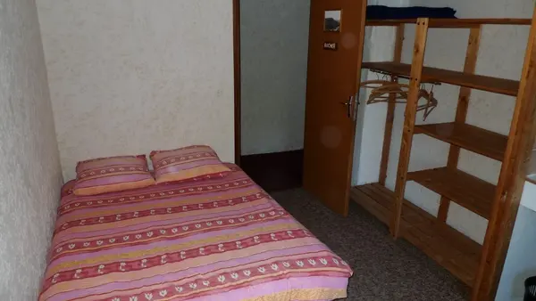 Chambre lit double du Chalet Alpage Tangente