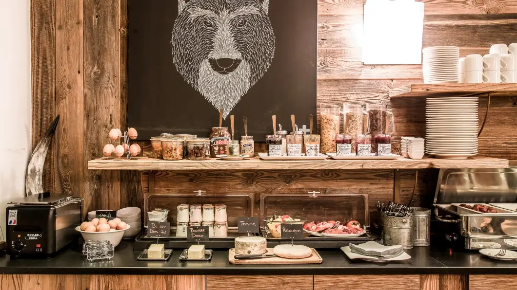Buffet petit déjeuner