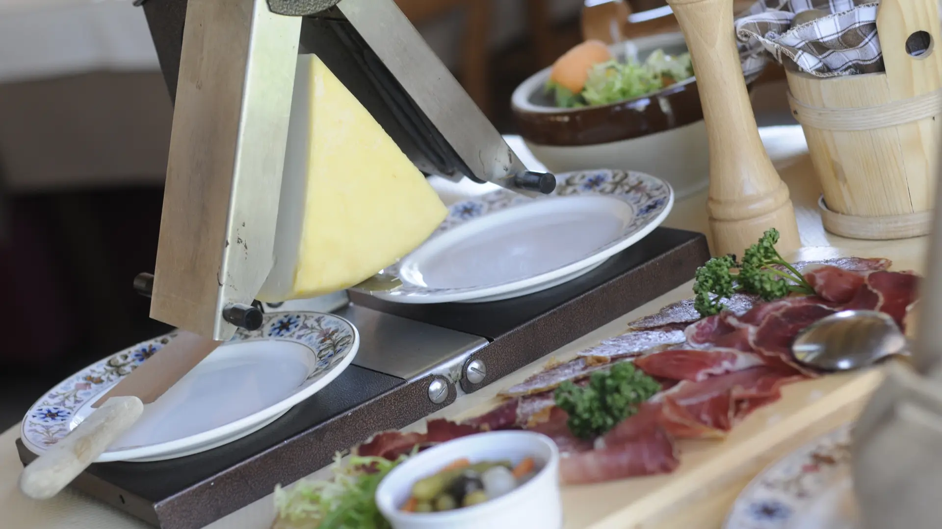 Plat raclette