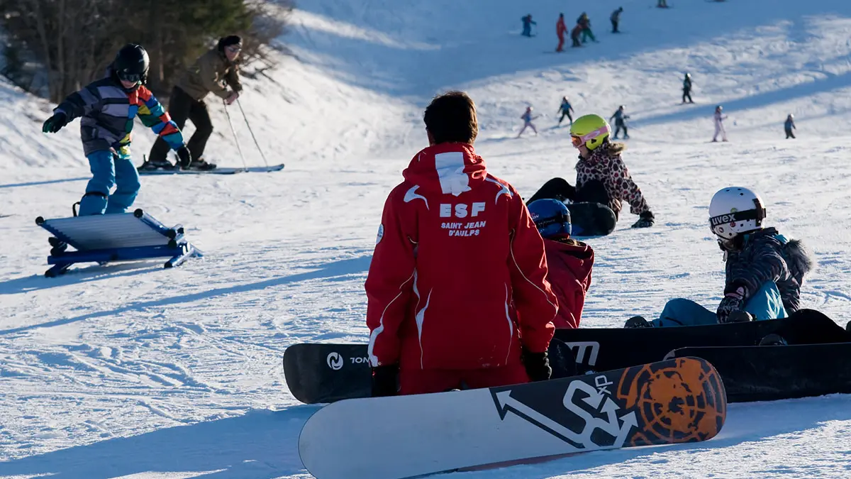 Cours de snowboard