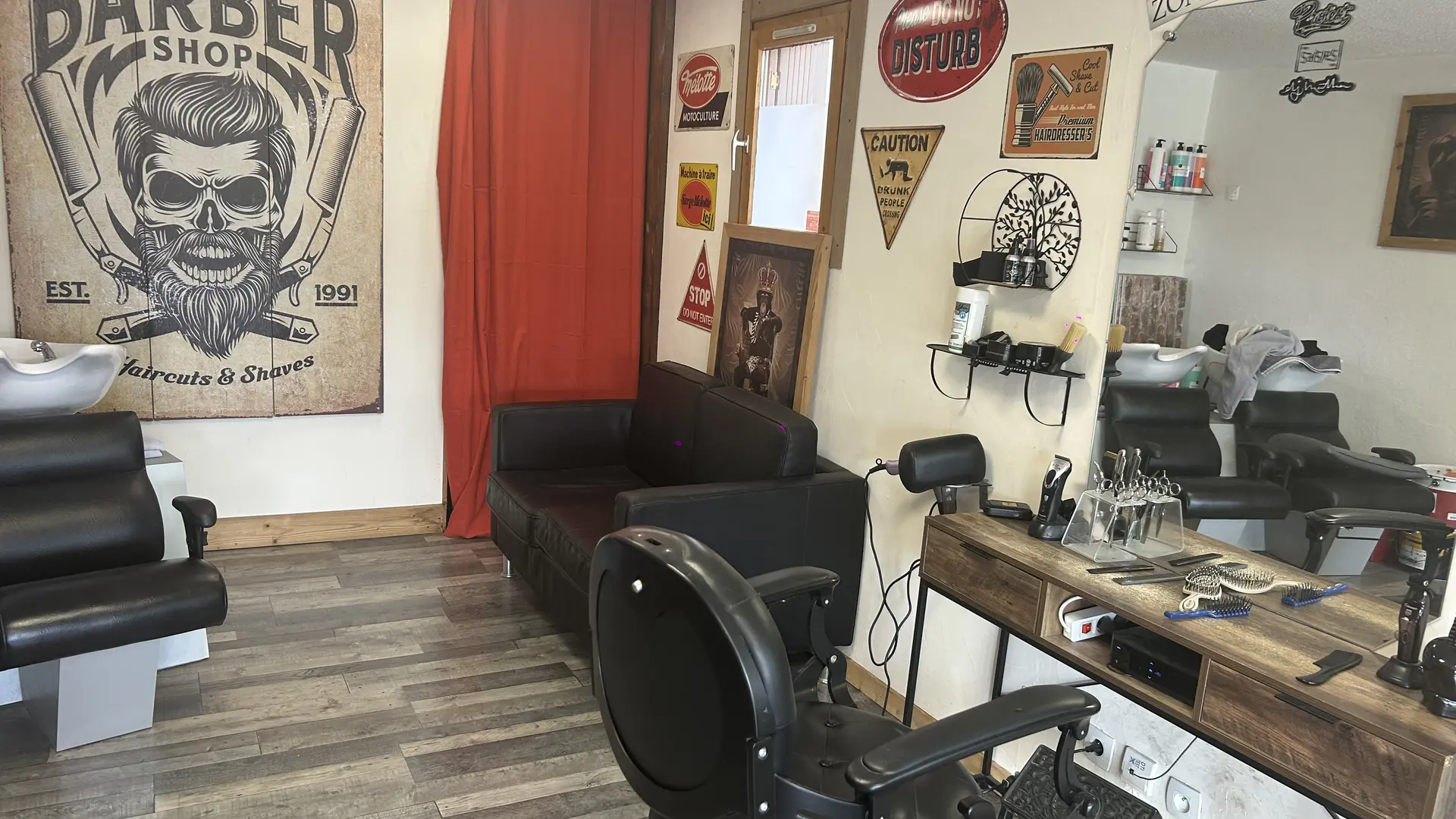 Salon de coiffure aux Saisies