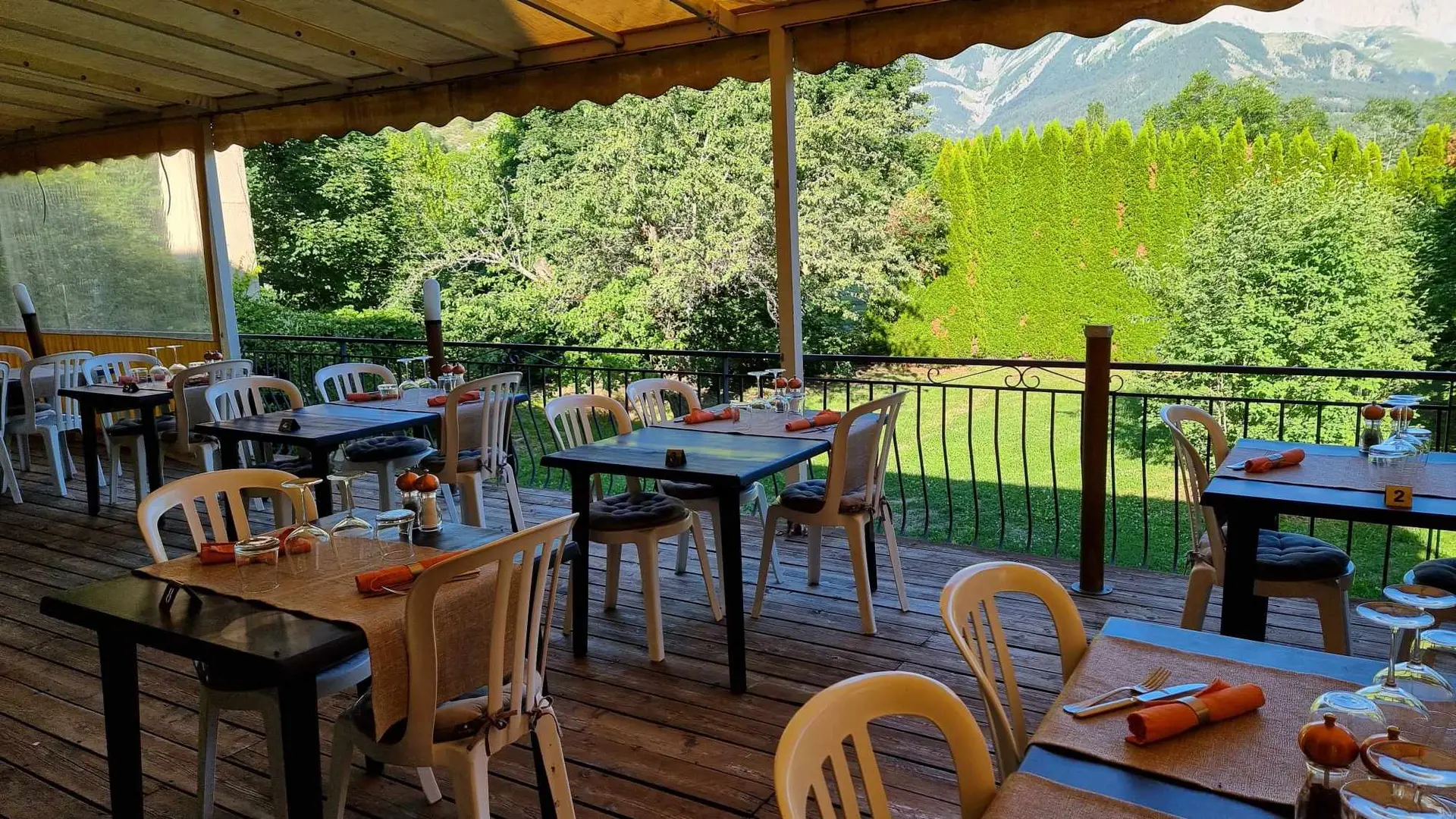 terrasse avec vue panoramique