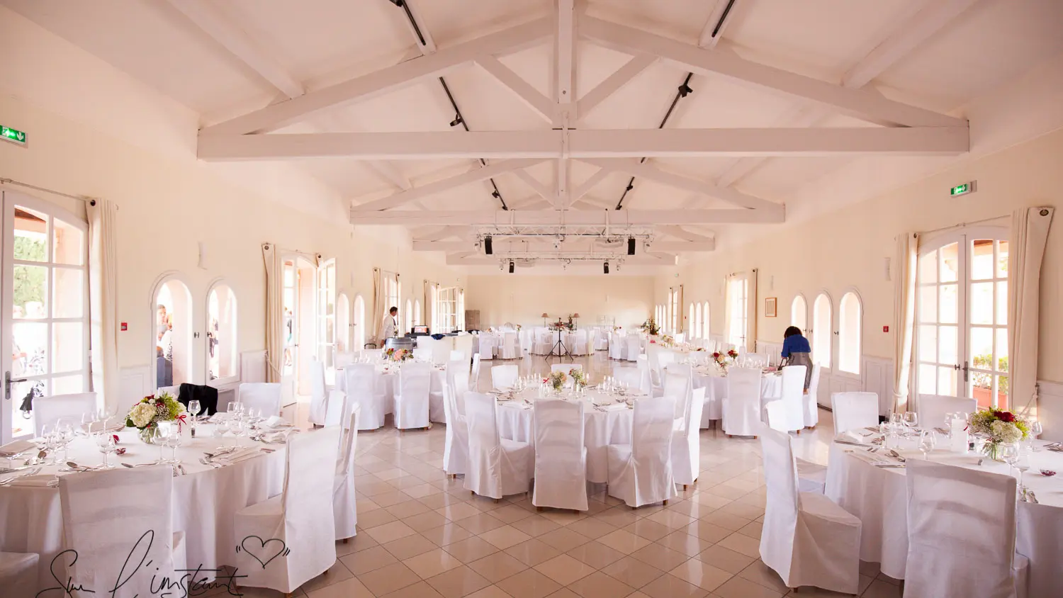 Salle de réception Pavillon Sully Château de l'Aumérade