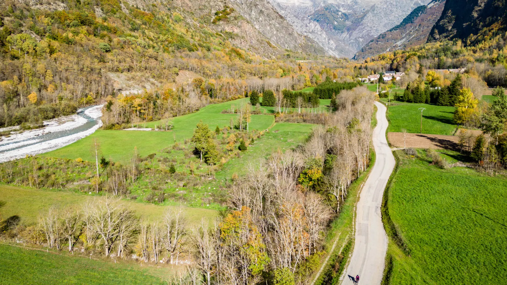 Itinéraire voie douce Valgaudemar au Champsaur