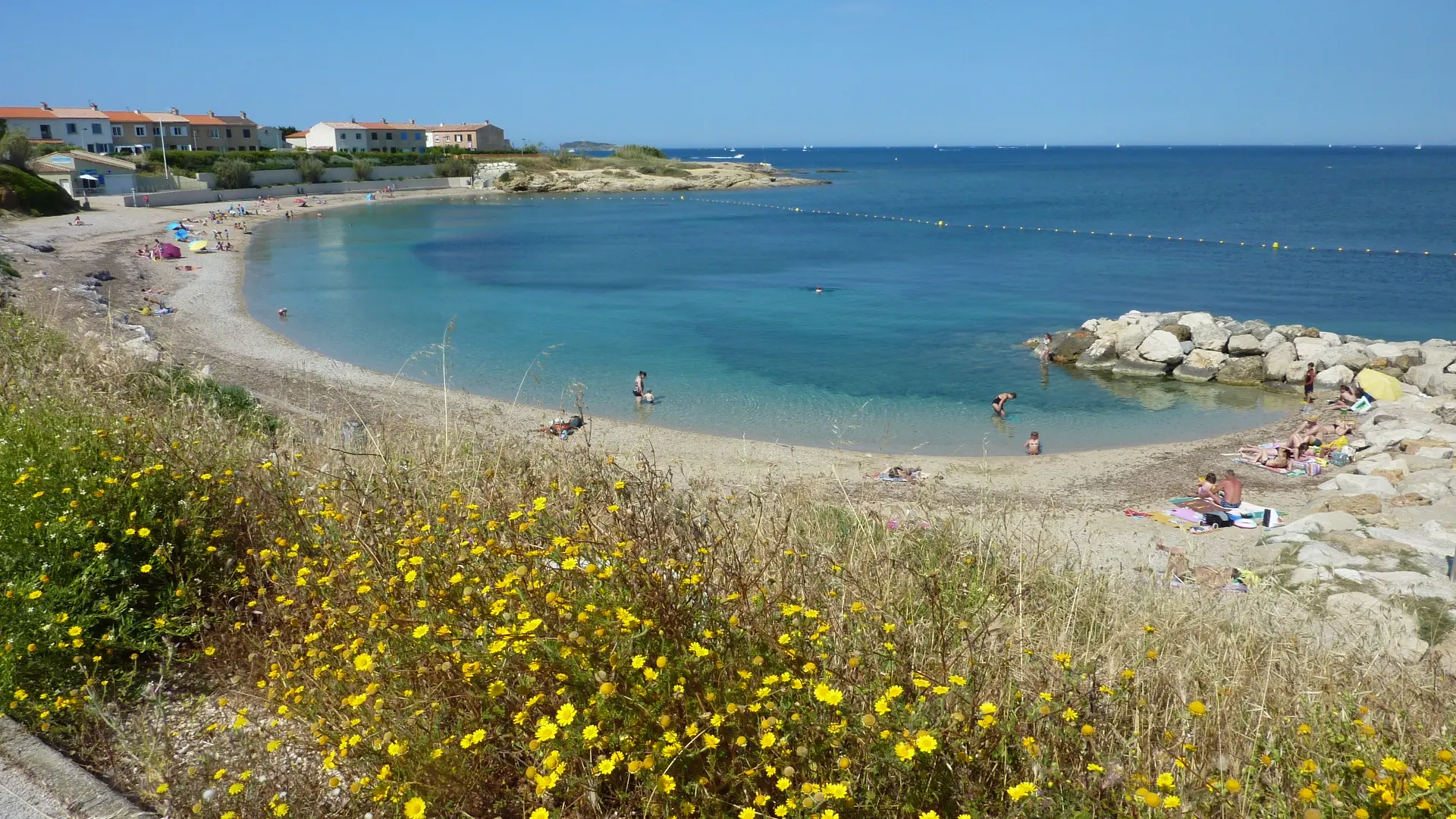 Plage de la Coudoulière