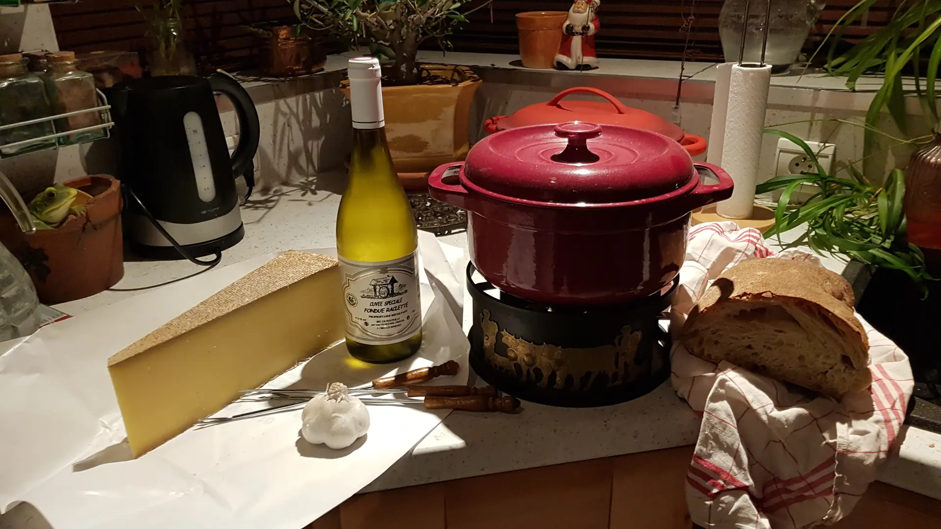 Fondue au comté