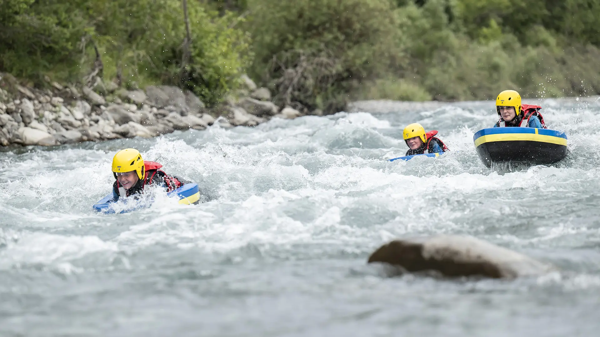 Hydrospeed avec Rock'n Raft