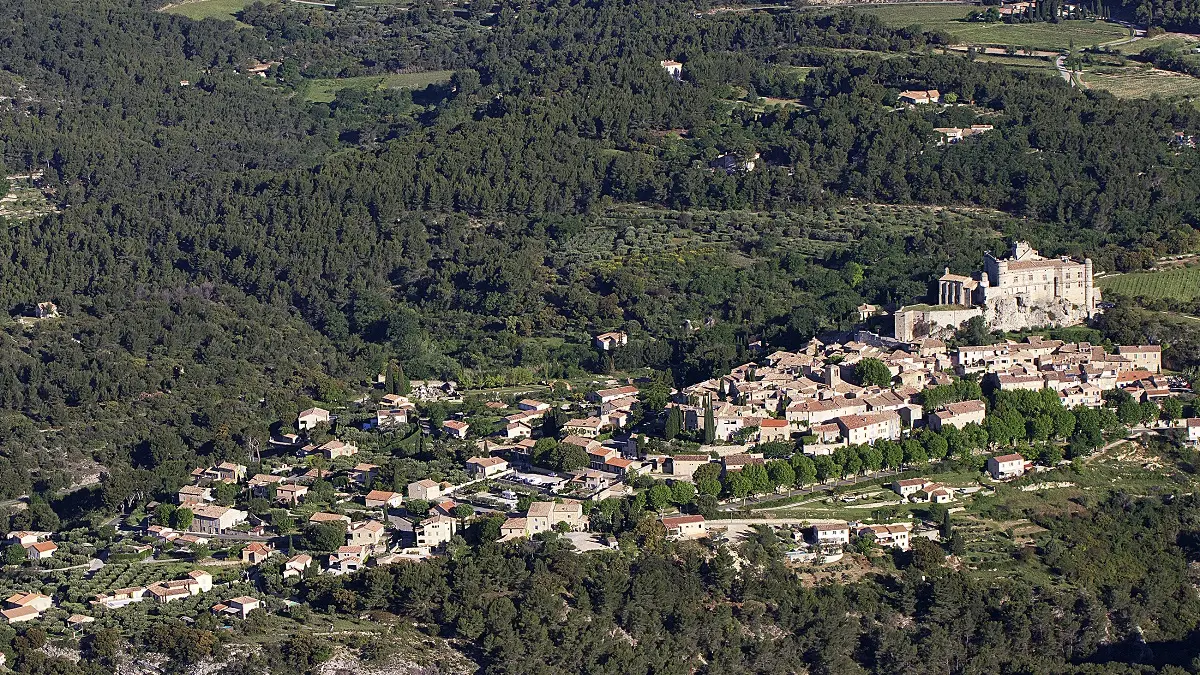 Vol en ULM autour des Dentelles de Montmirail